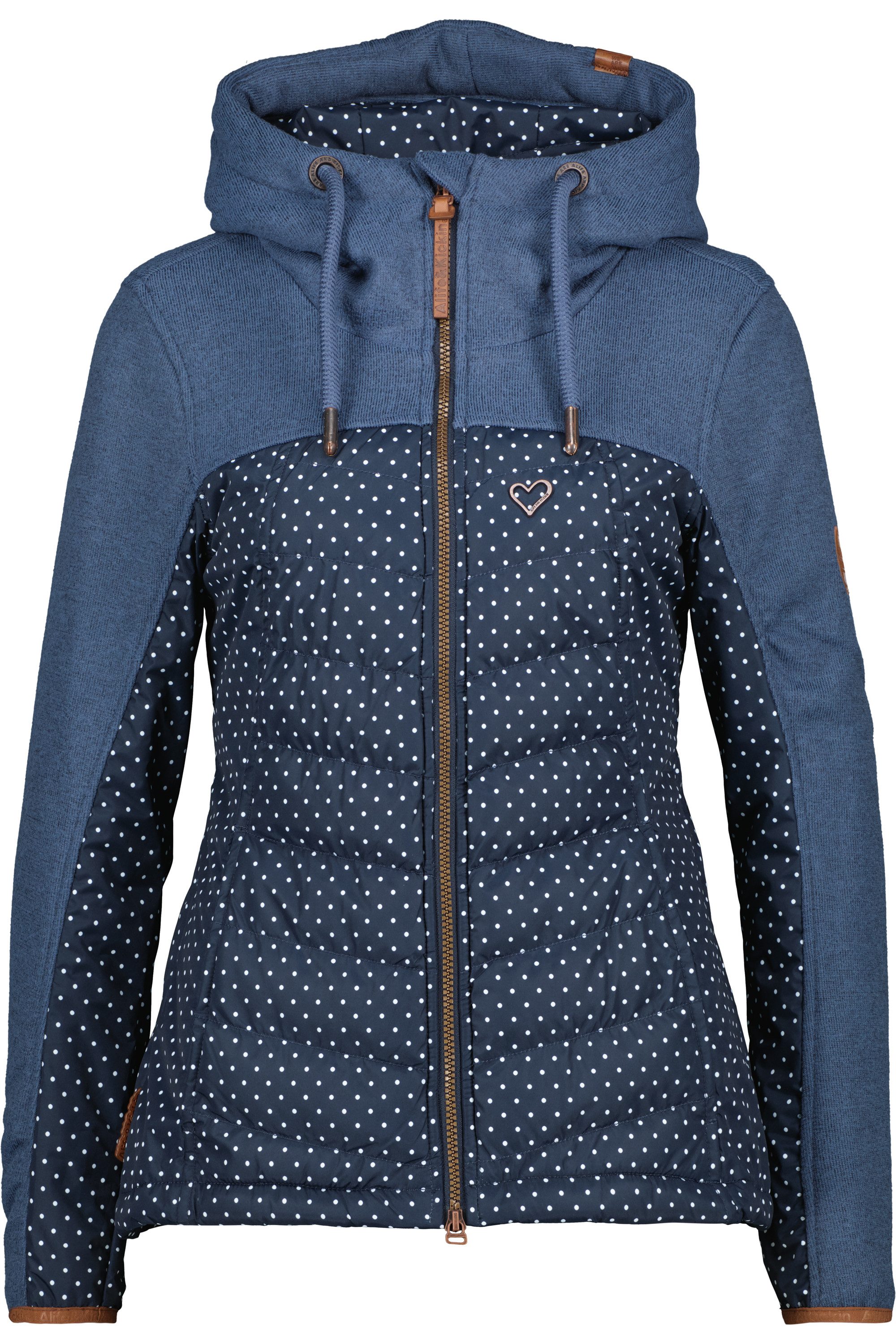 Alife & Kickin Winterjacke ColbieAK B Winterjacke Kurzjacke Women CS mit großer Kapuze