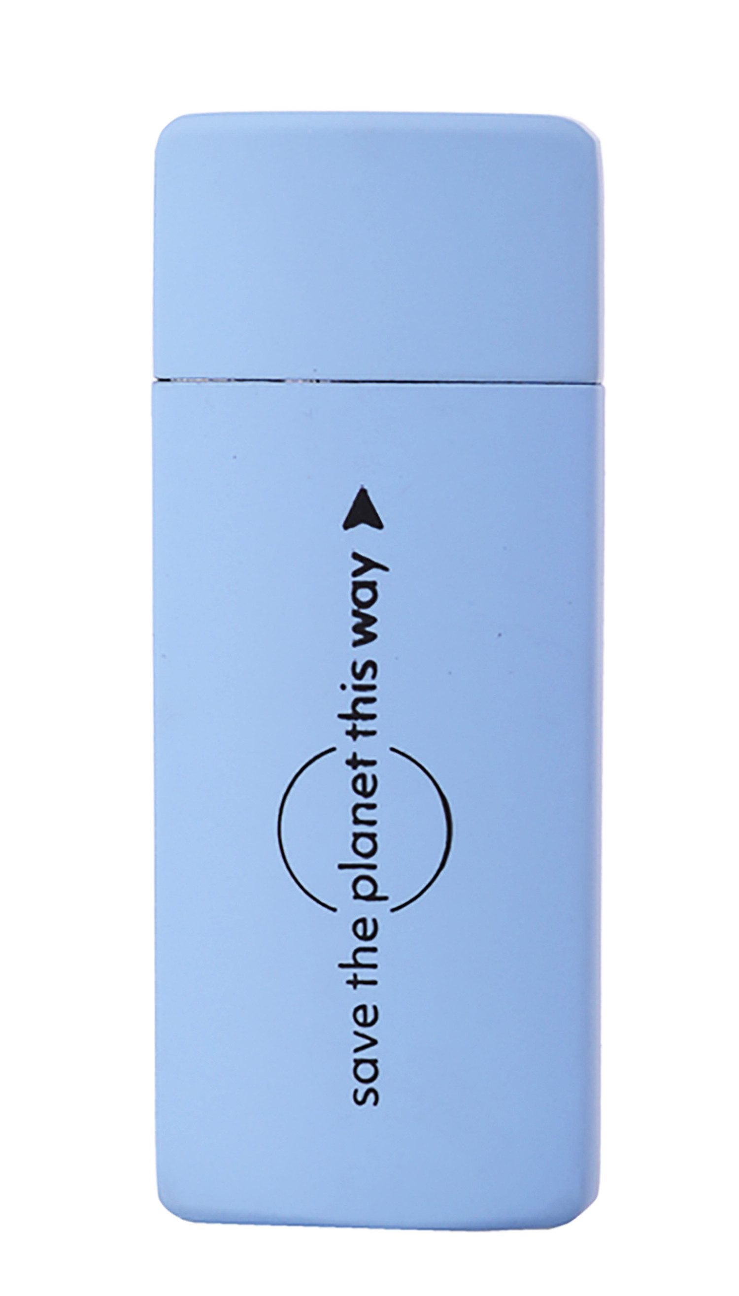 CHAMP Aschenbecher Taschen ASCHENBECHER 7,5x3cm mit Deckel aus Metall Mini 96 (Hellblau), Taschenaschenbecher Reiseaschenbecher Reise Outdoor