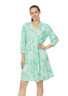 Codello Sommerkleid Codello Kleid mit Paisley-Muster in turquoise