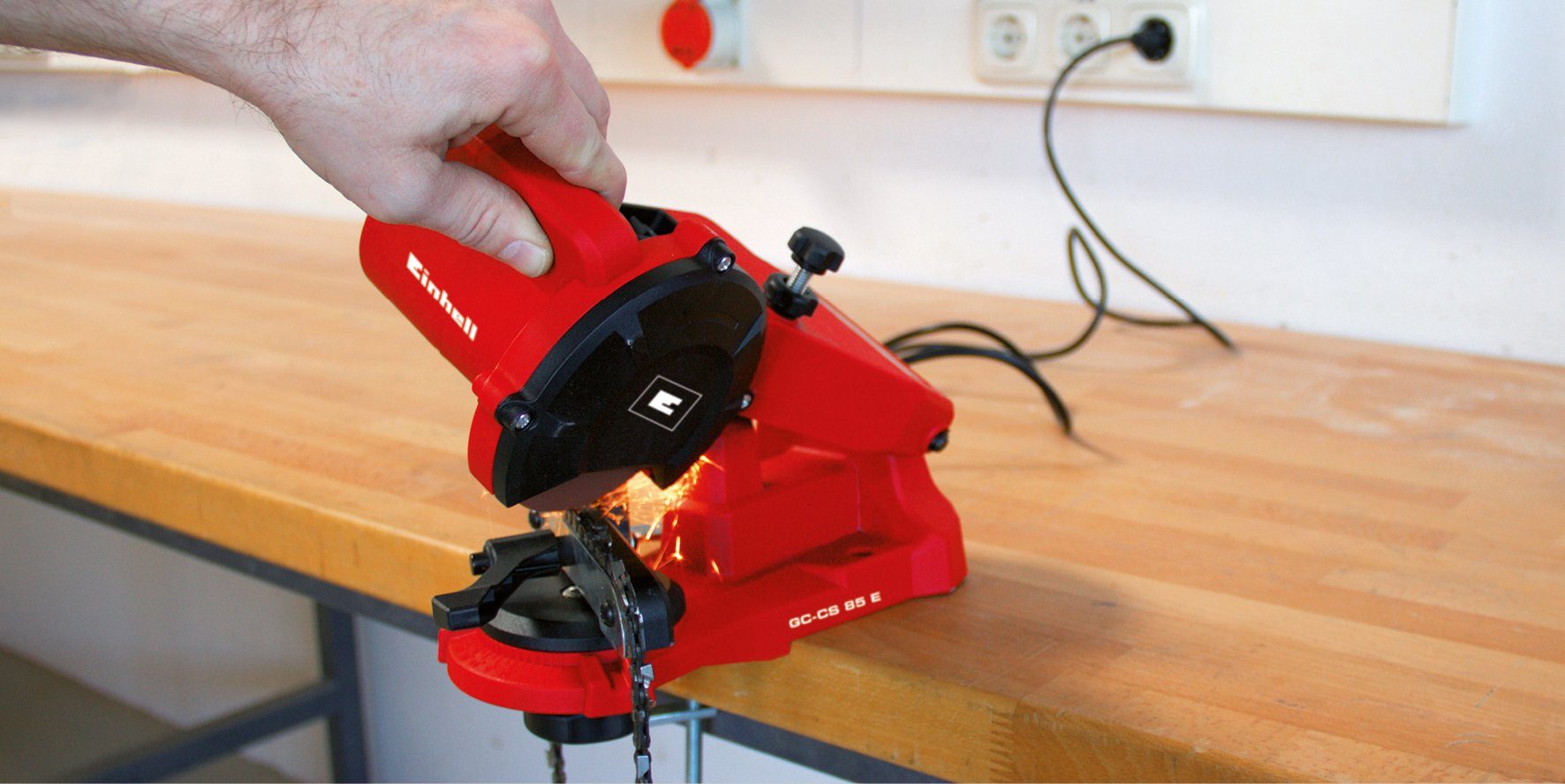Einhell Sägekettenschärfgerät Einhell Sägekettenschärfgerät GC-CS 85 günstig online kaufen