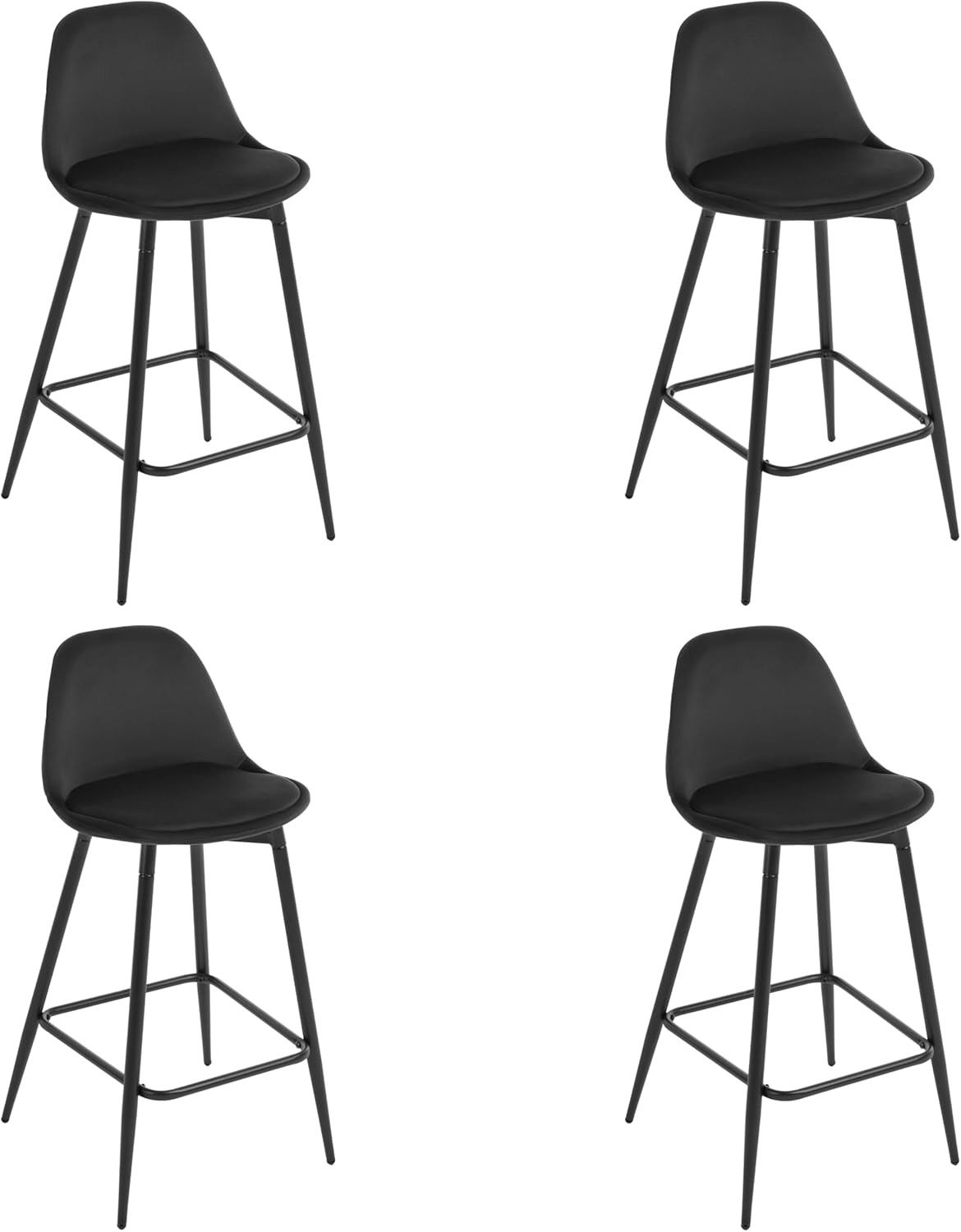 Klihome Barhocker (4 St), hoher Hocker günstig online kaufen