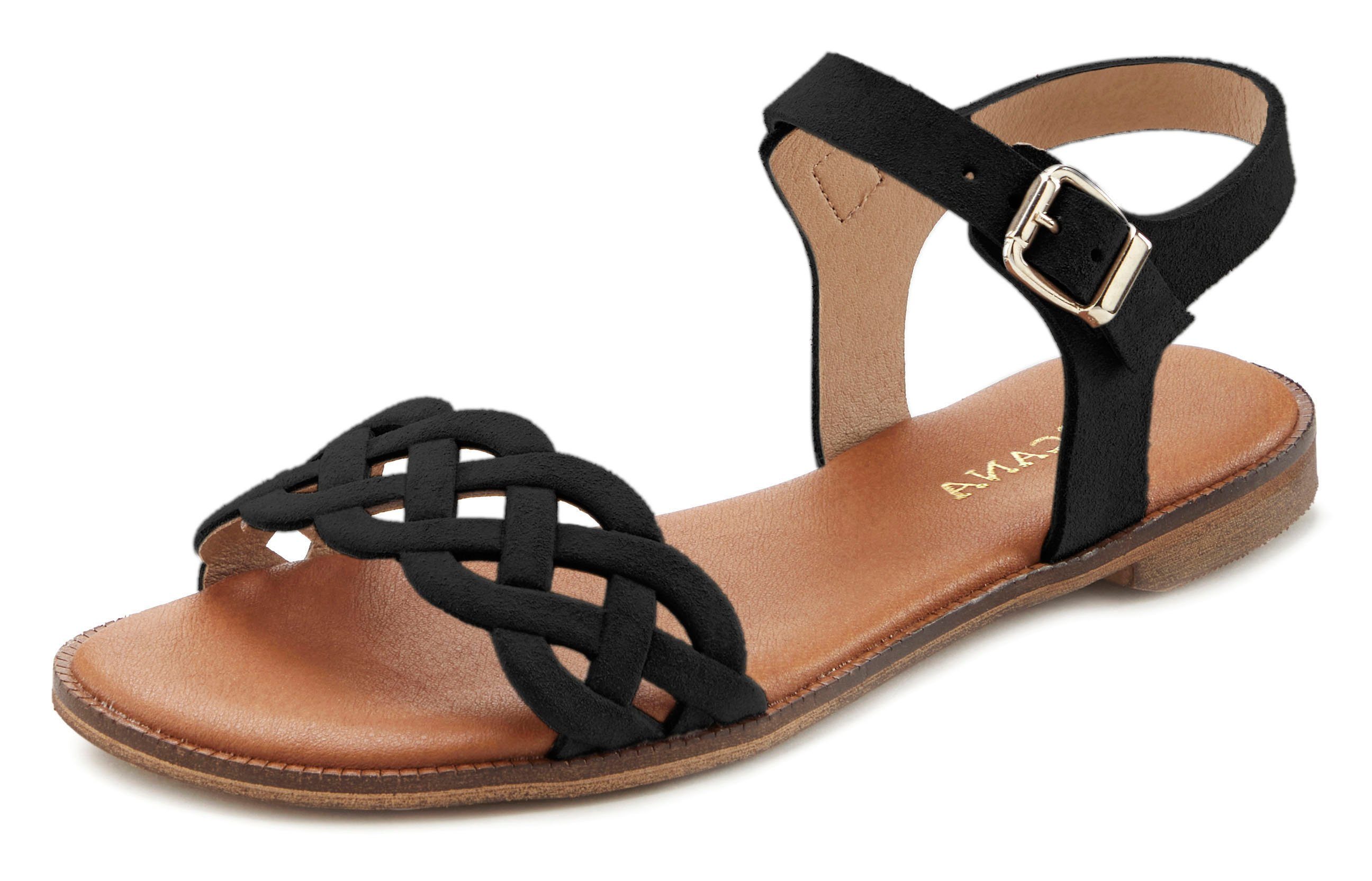 LASCANA Sommerschuh Sandale Sandalette, Sommerschuh aus günstig online kaufen