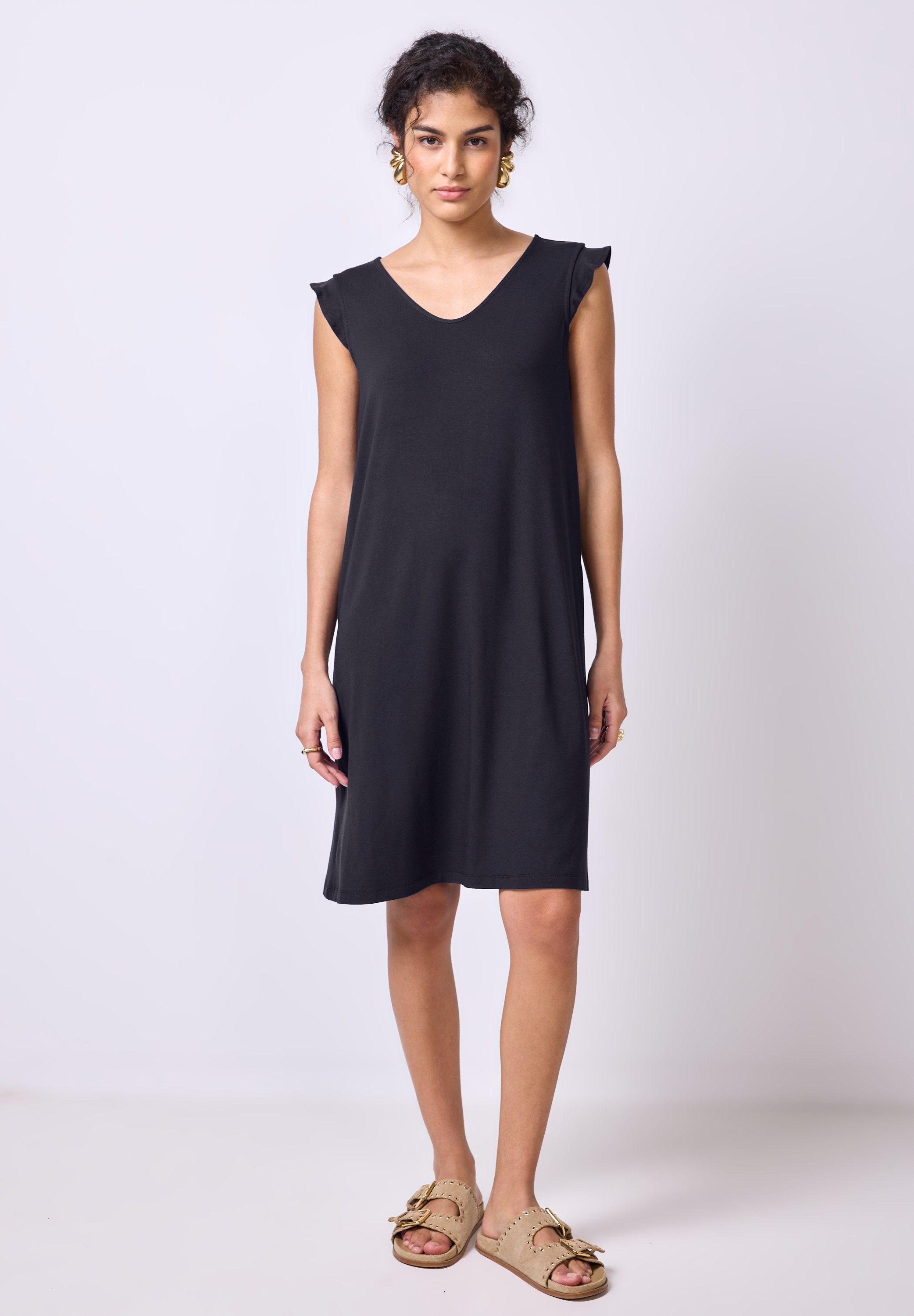 STREET ONE STUDIO Jerseykleid knielang günstig online kaufen