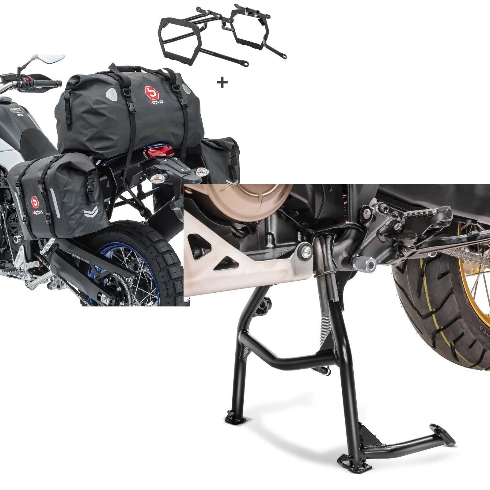Bagtecs Schraube Set Satteltaschen + Hauptständer S17