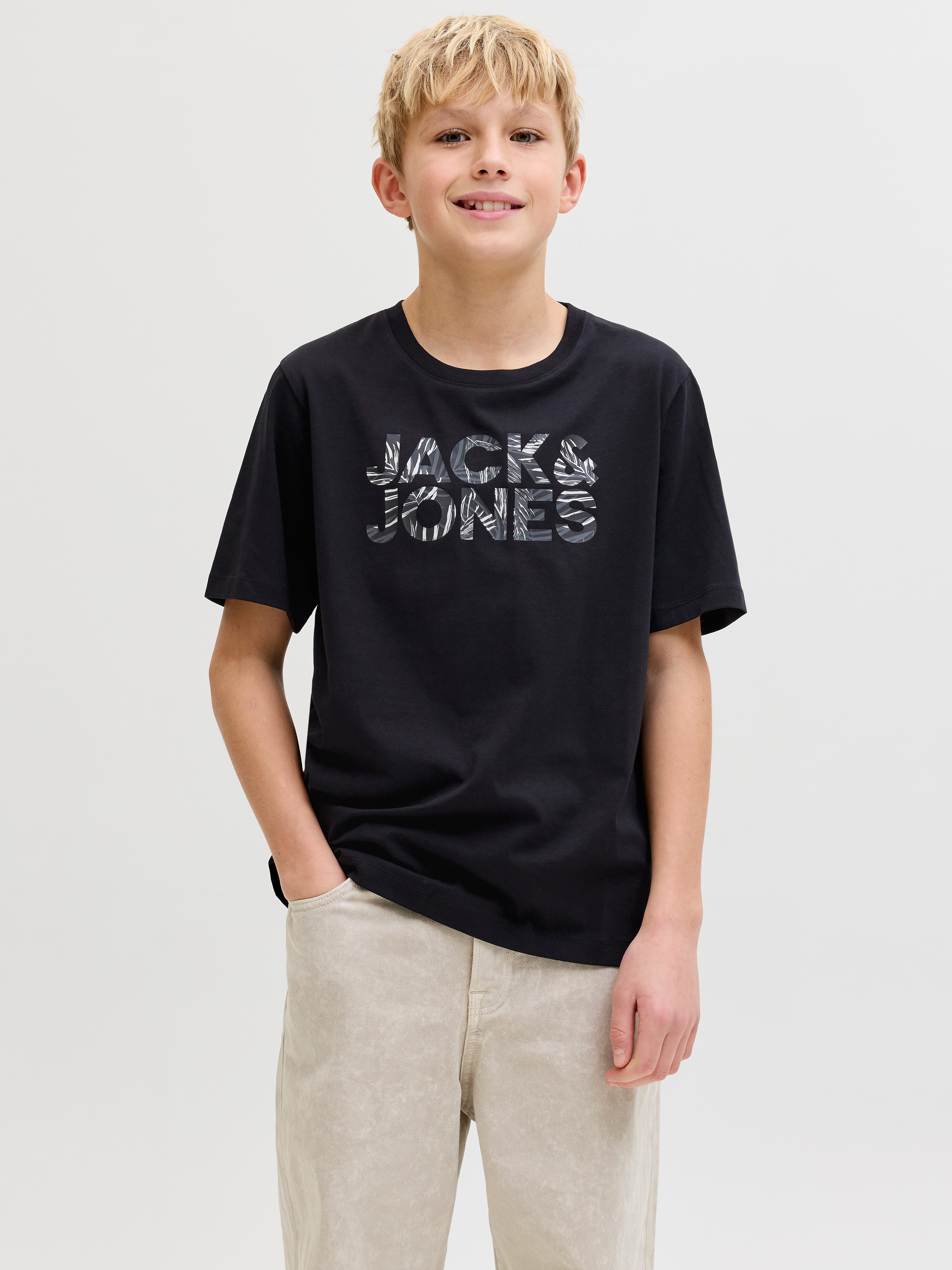 Jack & Jones Junior T-Shirt JJEJEFF LOGO TEE SS SN JNR