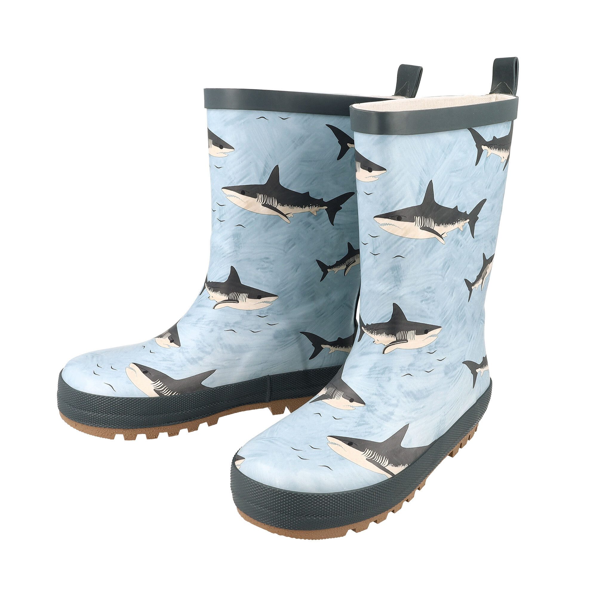 MAXIMO Gummistiefel Hai Reflekt 3M, Jerseyfutter Gummistiefel (2-tlg)