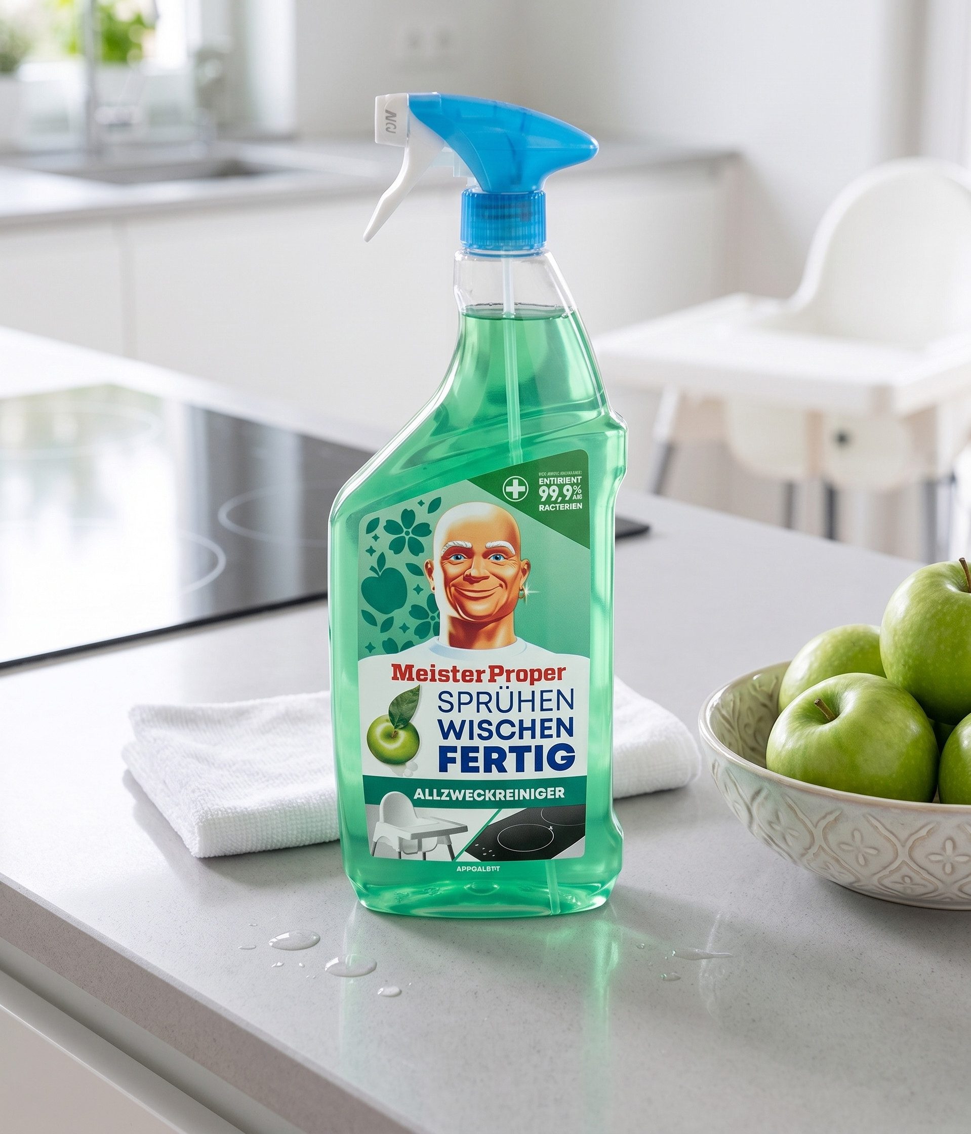 MEISTER PROPER Meister Proper Allzweckreiniger Spray Antibakteriell, 800 ml Allzweckreiniger