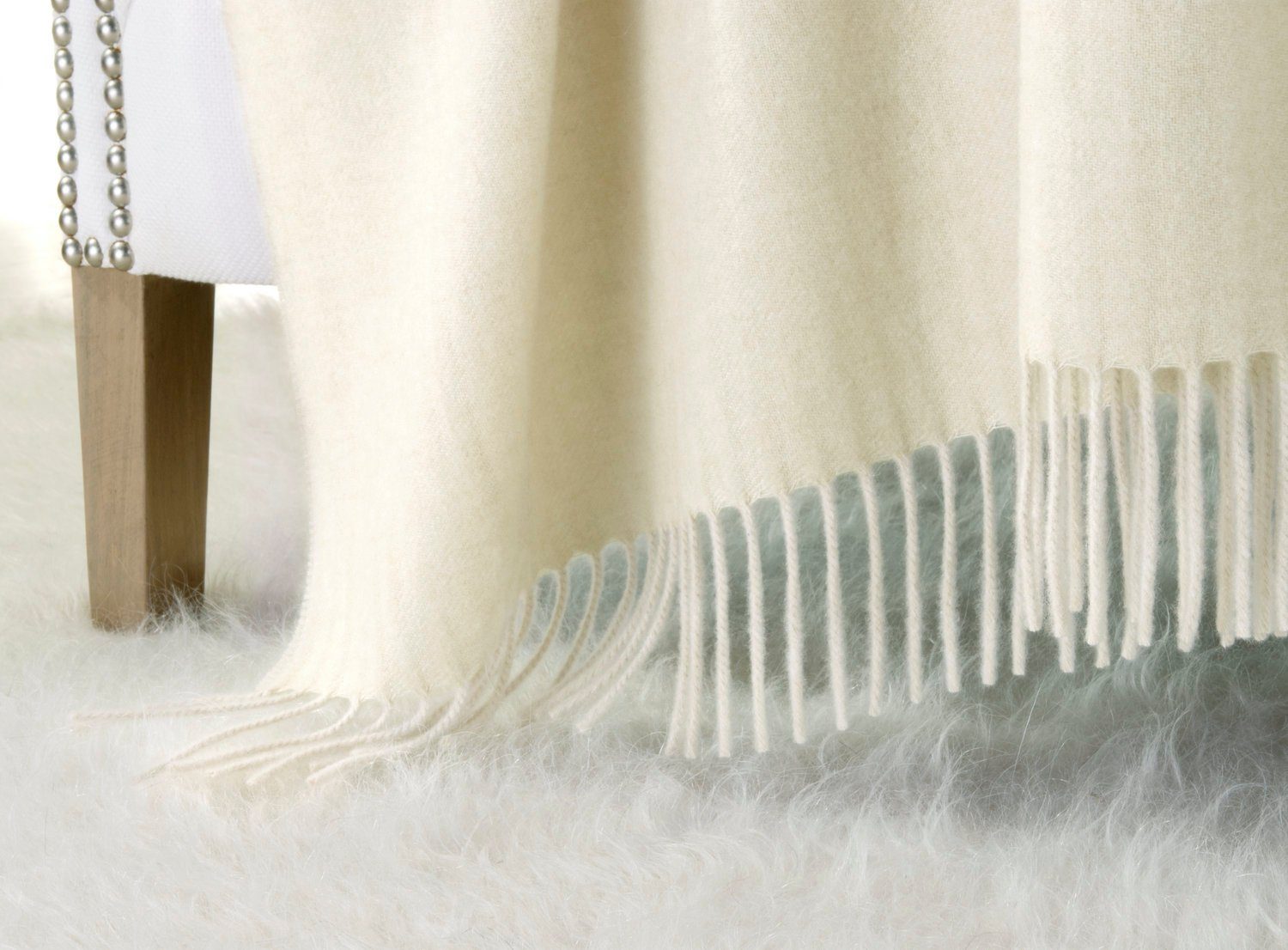 Wolldecke Kaschmirplaid, Wollplaid Riviera, Wolldecke 20% Kaschmir 80% Merino, Wohnen und Accessoires GmbH & Co. KG, FRANSEN
