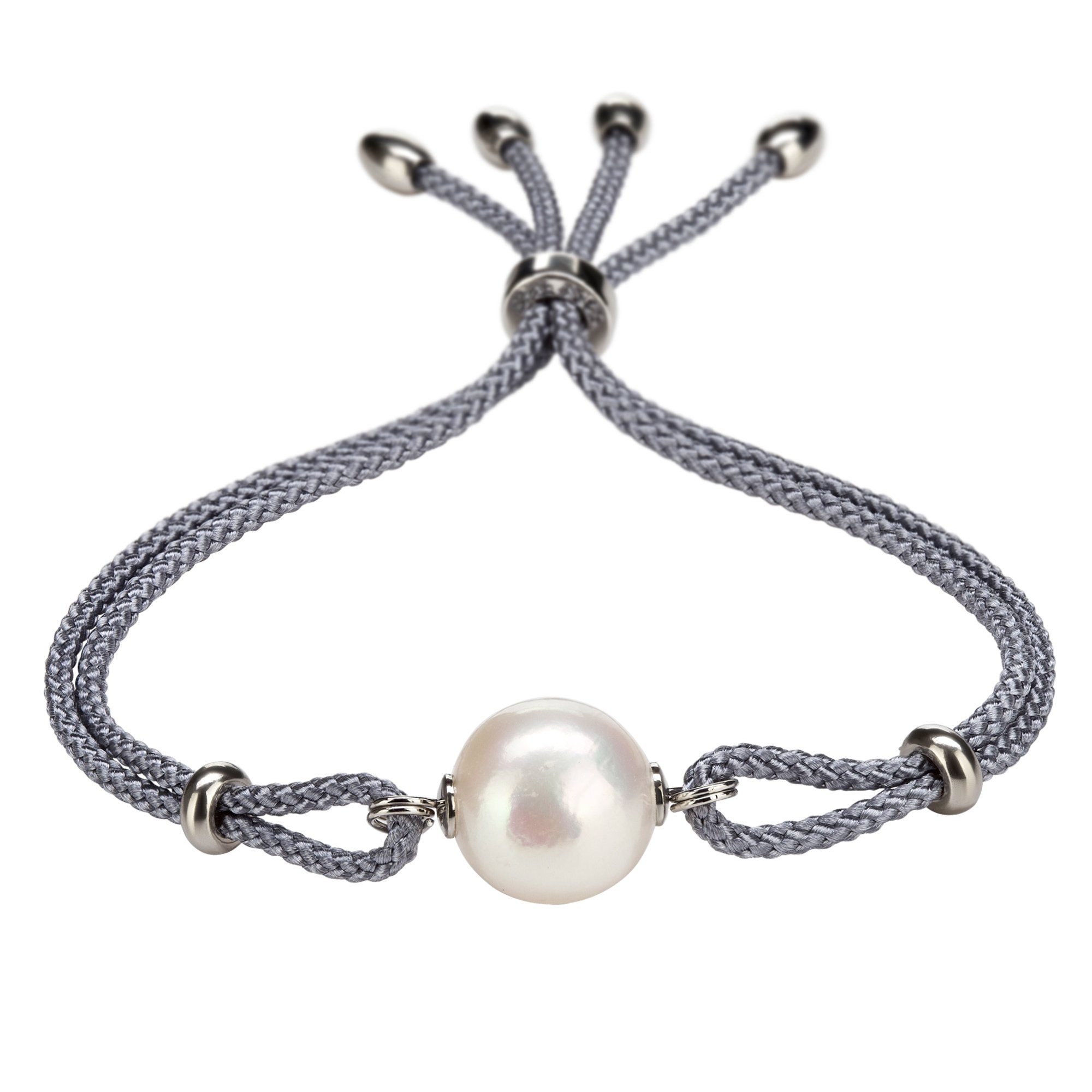 Célia von Barchewitz Perlenarmband »SUNRISE" Armband Damen mit Semi-Barock-Perle, natürlich gewachsene Zuchtperle in barocker Form, Größe verstellbar