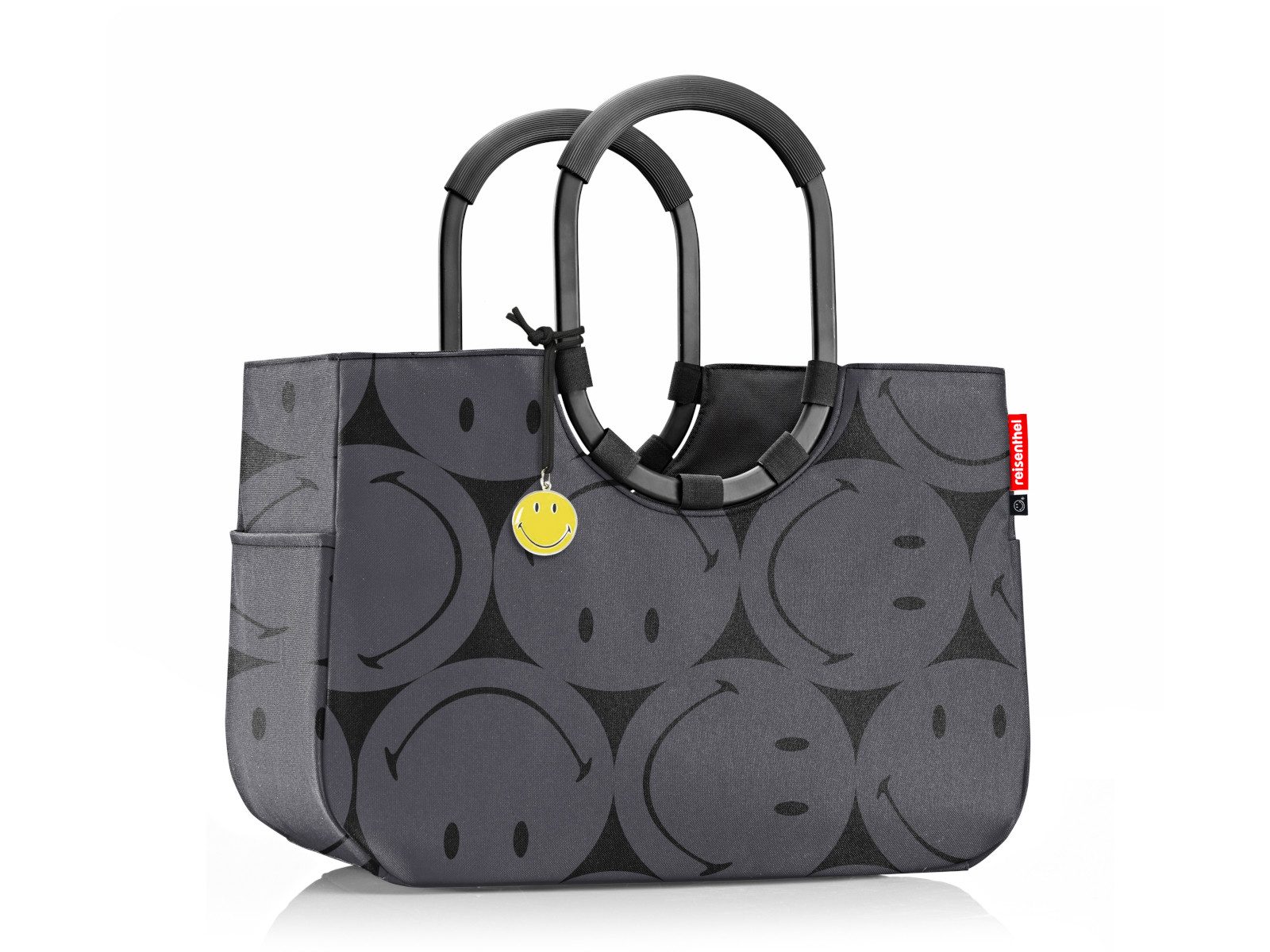 REISENTHEL® Einkaufsshopper loopshopper L smiley® grey günstig online kaufen