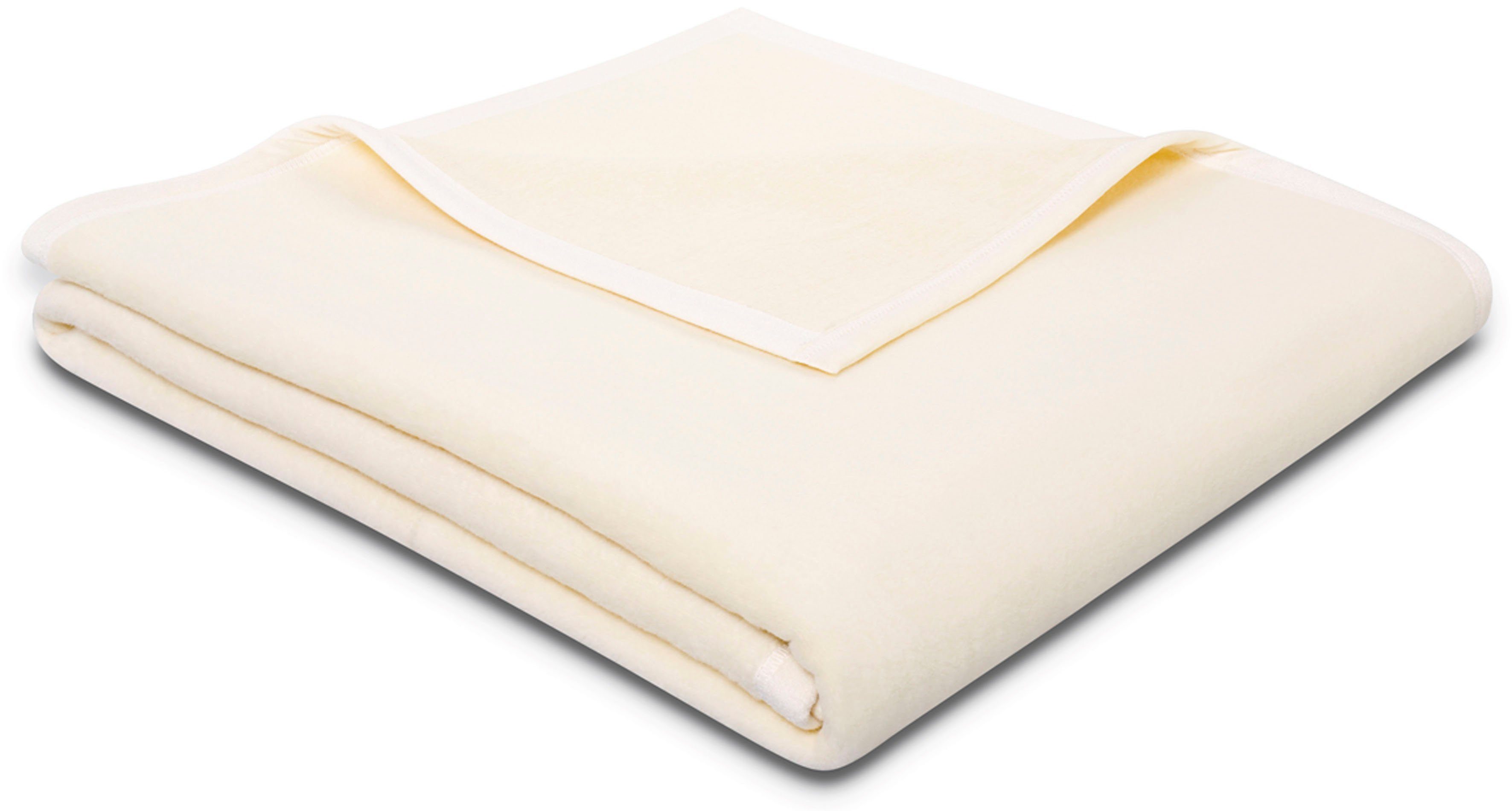 Wohndecke Cotton Sense, Biederlack, aus 100% Baumwolle natur | Baumwolldecken