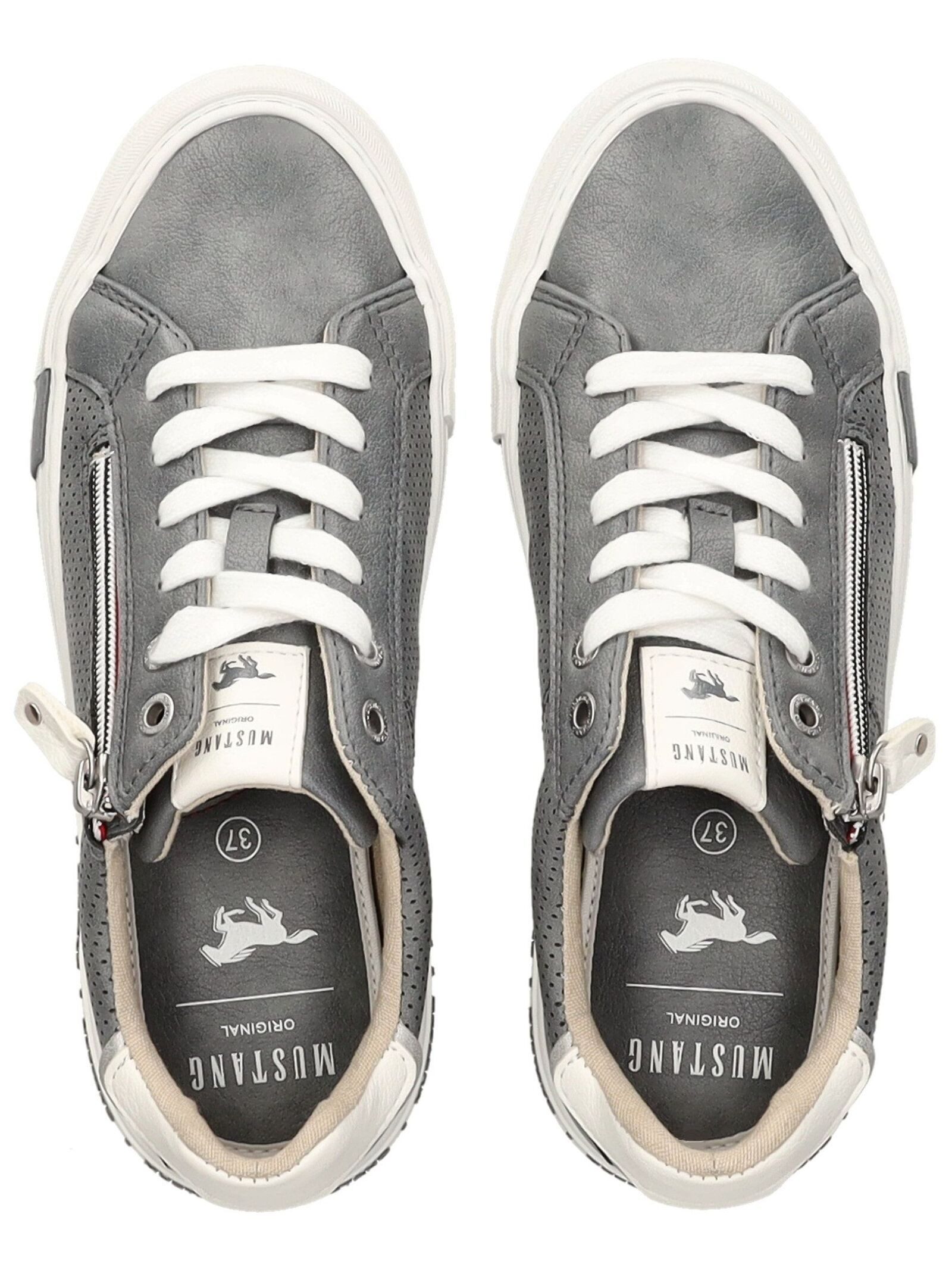 MUSTANG Sneaker Lederimitat . Sneaker (1-tlg)