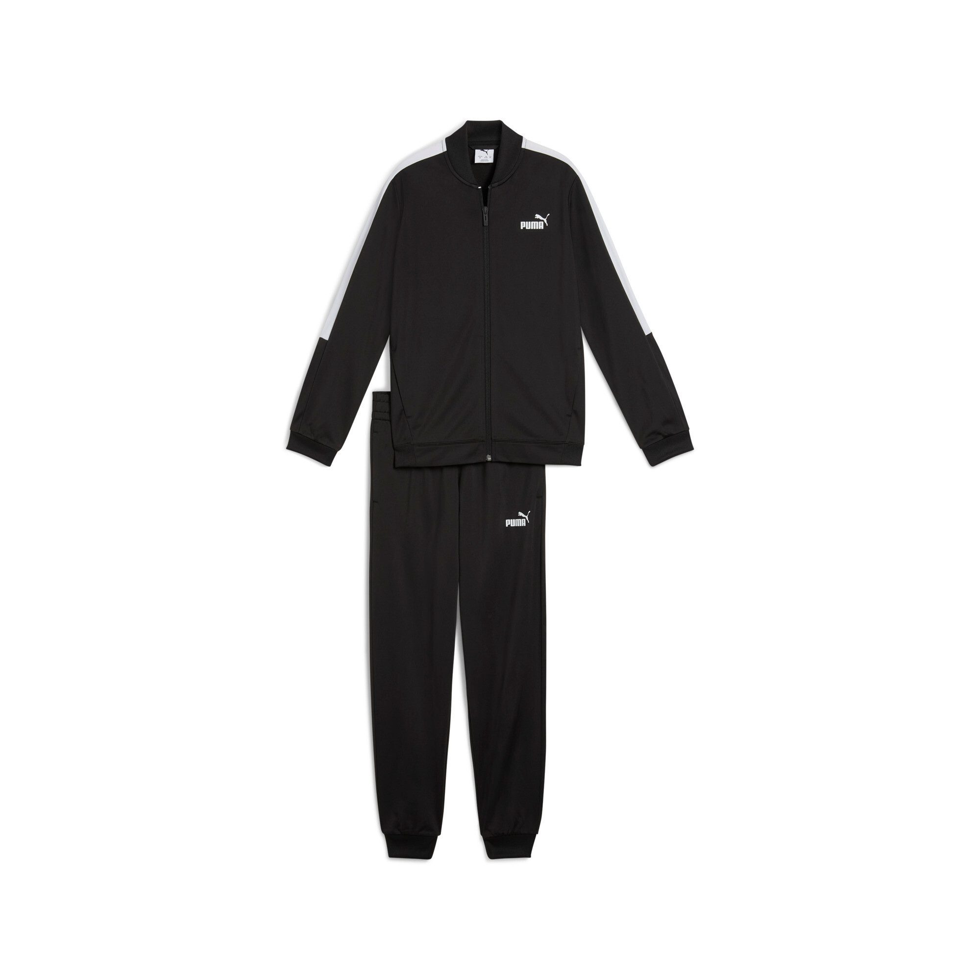 PUMA Trainingsanzug POLY BASEBALL SUIT G (2-tlg), 2-teilig, mit Stehkragen, mit elastischem Bund – Bild 4 von 5