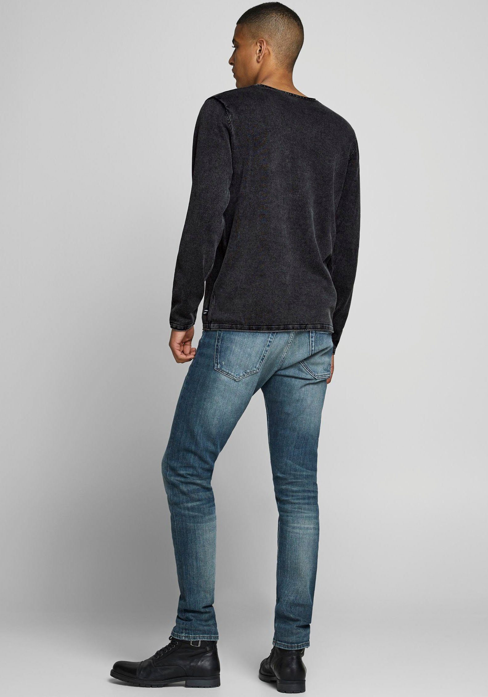 Jack & Jones Rundhalspullover LEO günstig online kaufen