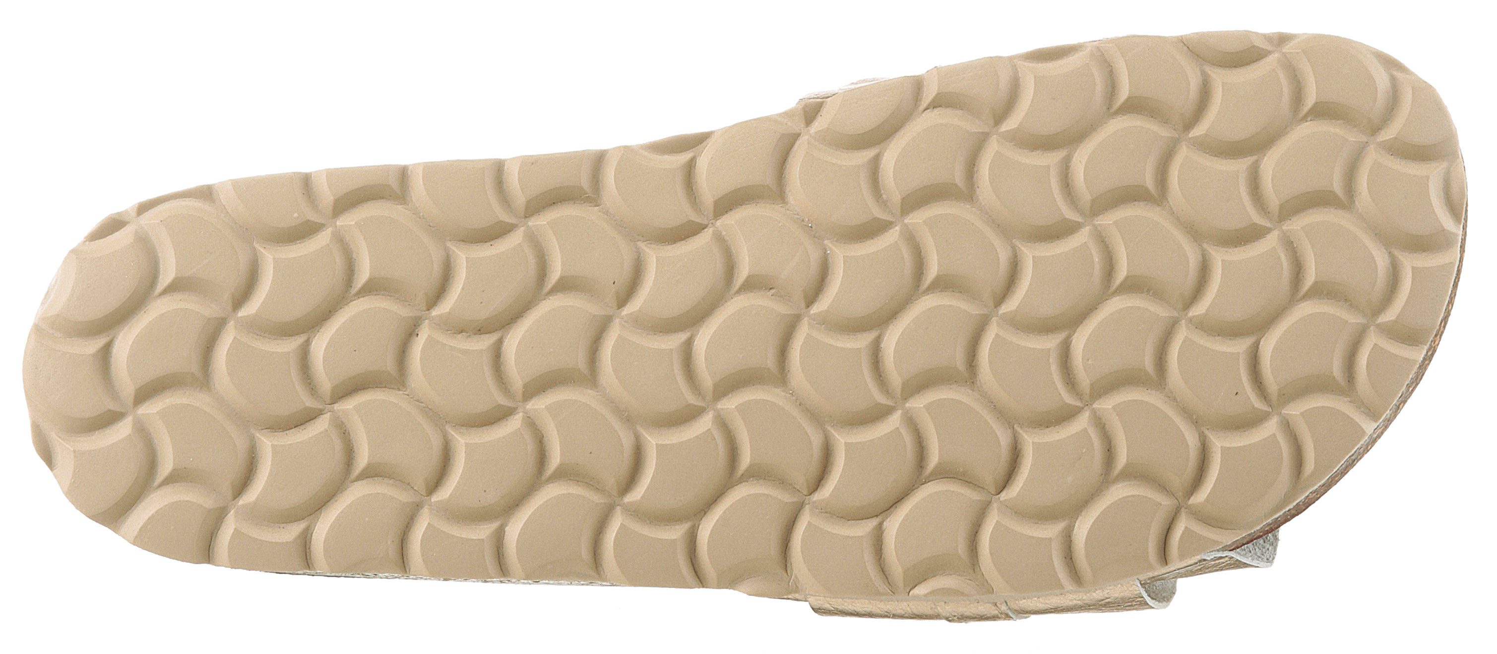 VERBENAS Rocio Roda Pantolette Sommerschuh, Strandschuh, Flat mit vorgeformten Fußbett