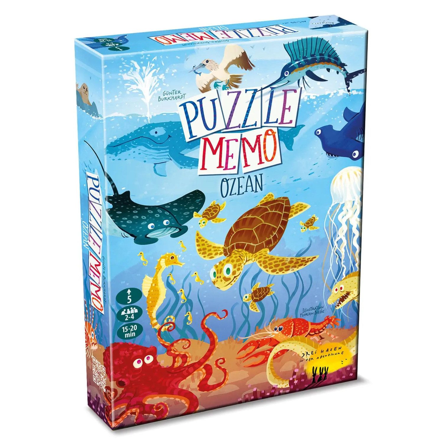 Puzzle Puzzle-Memo OZEAN, Puzzleteile