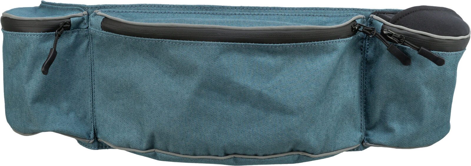 TRIXIE Leckerlibeutel Hüfttasche Baggy Belt - blau - Gurt: 62–125 cm