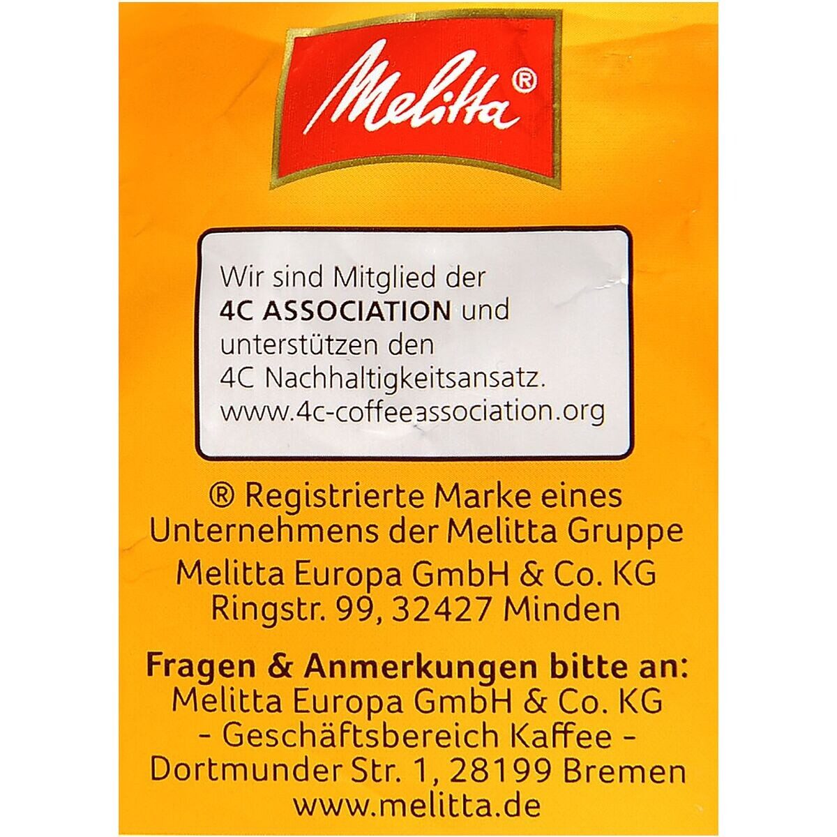 Melitta Kaffee Harmonie mild, 16 Pads