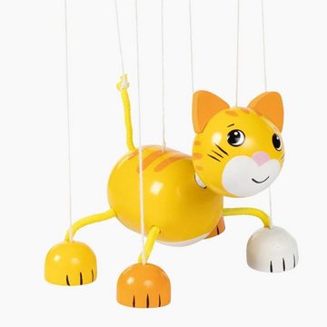 goki Handpuppe Marionette Katze, verbessert die Motorik