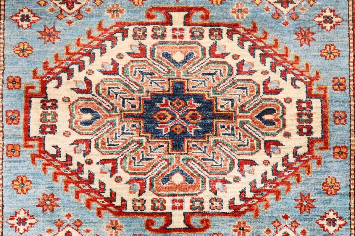 Orientteppich Kazak 125x182 Handgeknüpfter Nain Trading, rechteckig, Höhe: Orientteppich, 5 mm