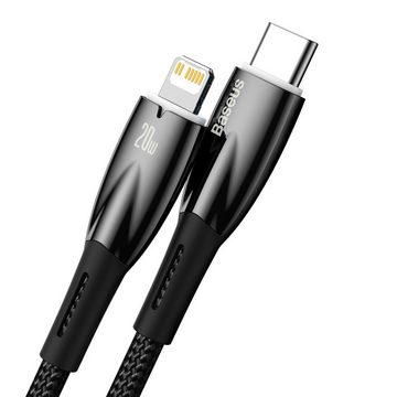 Baseus Glimmer Series Schnellladekabel USB-C – iPhone 480 Mbit/s PD 20 W 1 m Schnelllade-Gerät