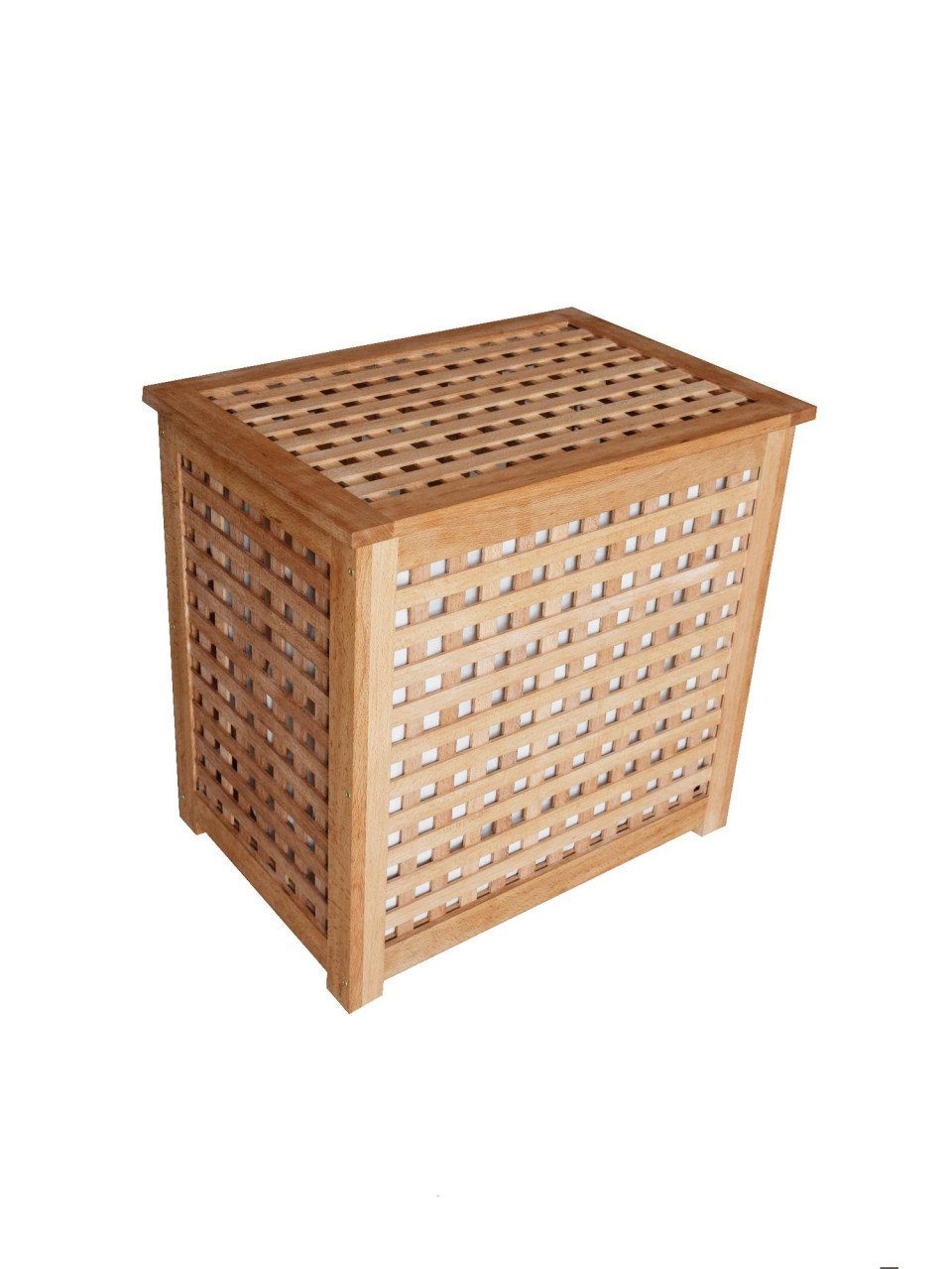 Primaster Wäschekorb Primaster Wäschesammler natur Buche 55 x 37 x 52 günstig online kaufen