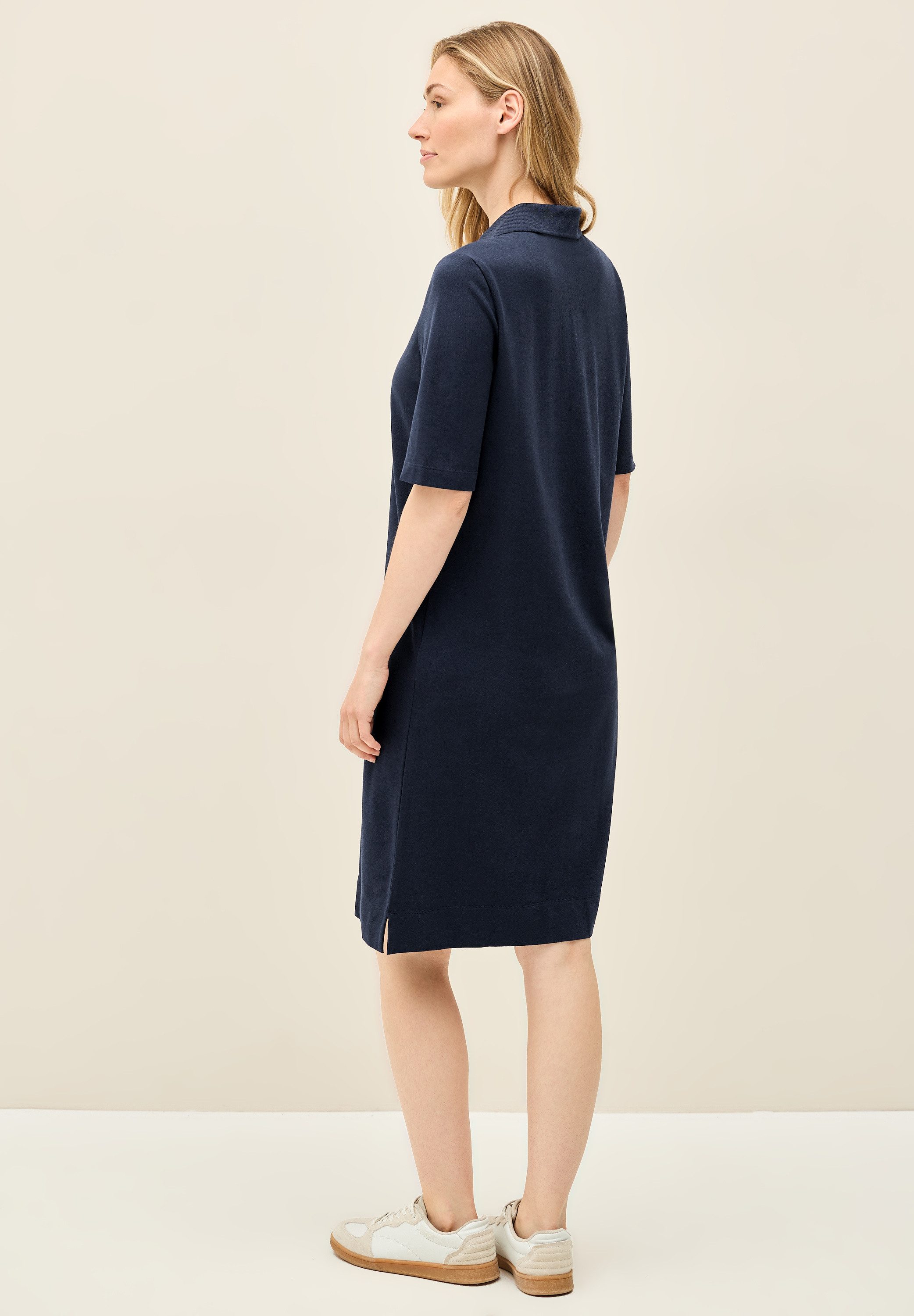 CECIL Polokleid mit Schriftzug günstig online kaufen
