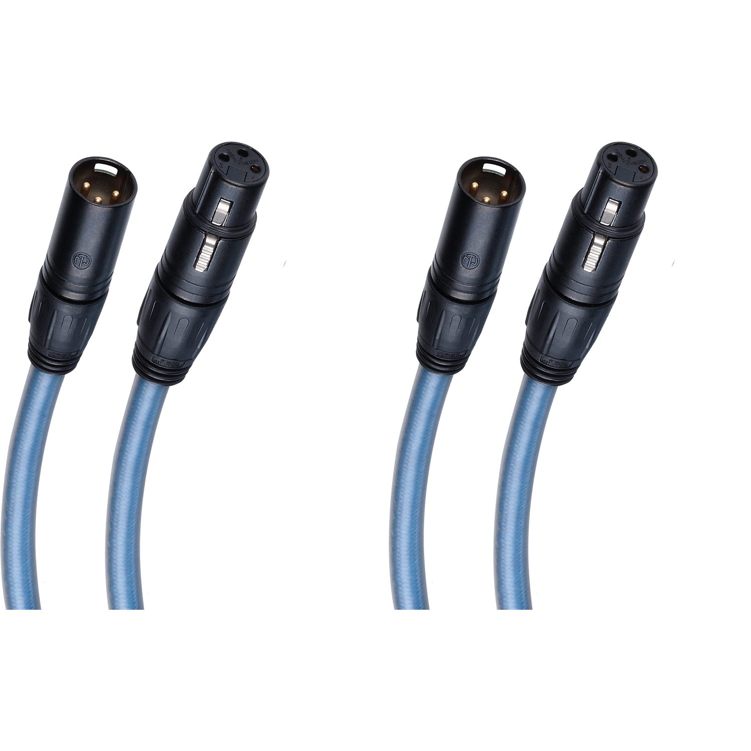 OEHLBACH Series 2 X High End symmetrisches NF Audio XLR Kabel 1 Paar Audio-Kabel, XLR-Kupplung, XLR (50 cm), Hochwertiges Kupfer, Flexibel