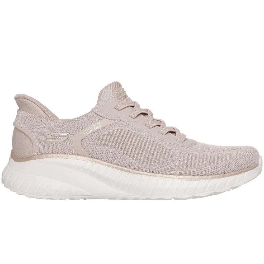 Skechers Bobs Squad Chaos Damen Sneaker Sportschuhe Freizeit 117497-NTGD Sneaker Komfort