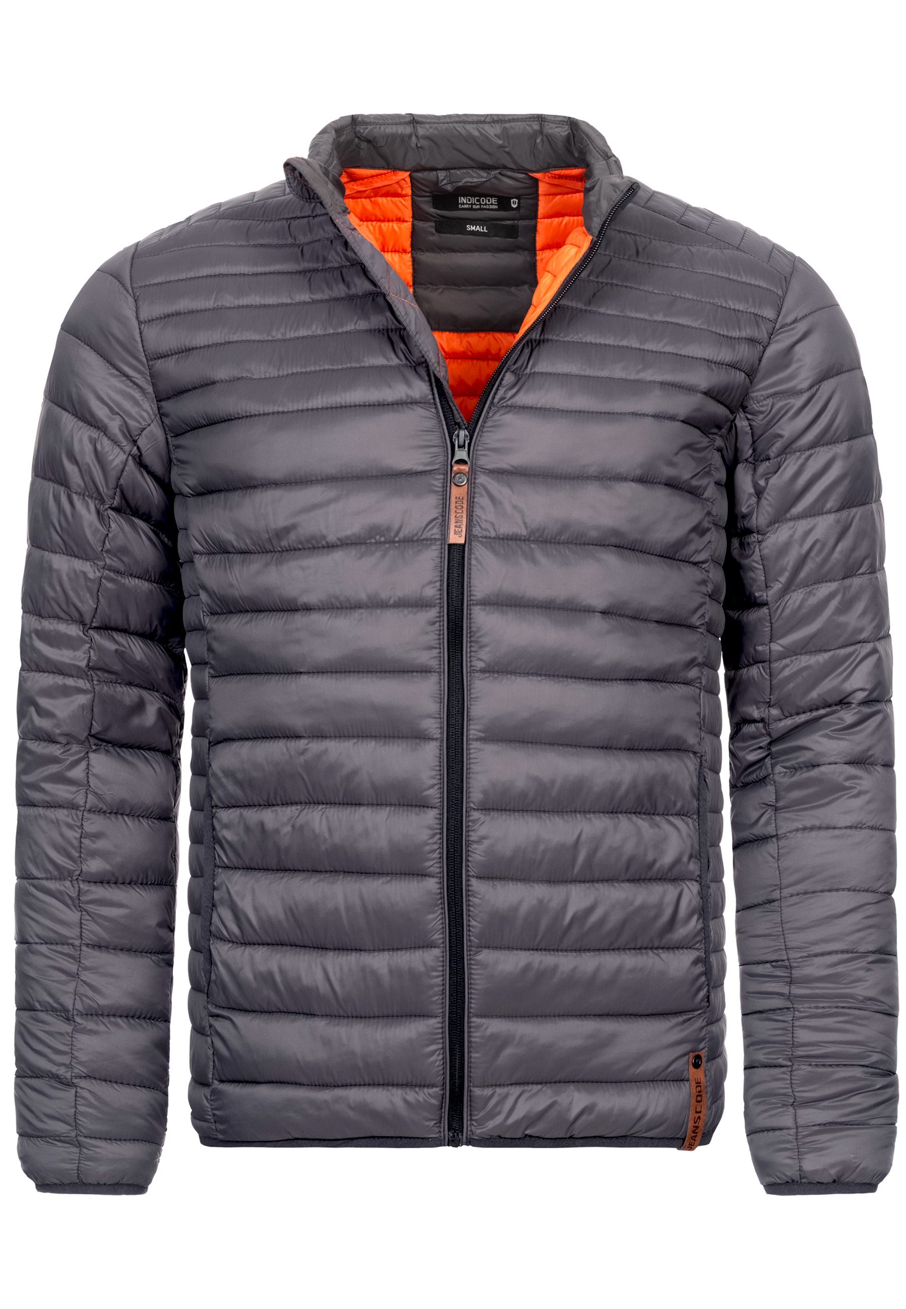 Indicode Sommerjacke Islington Steppjacke mit Stehkragen günstig online kaufen