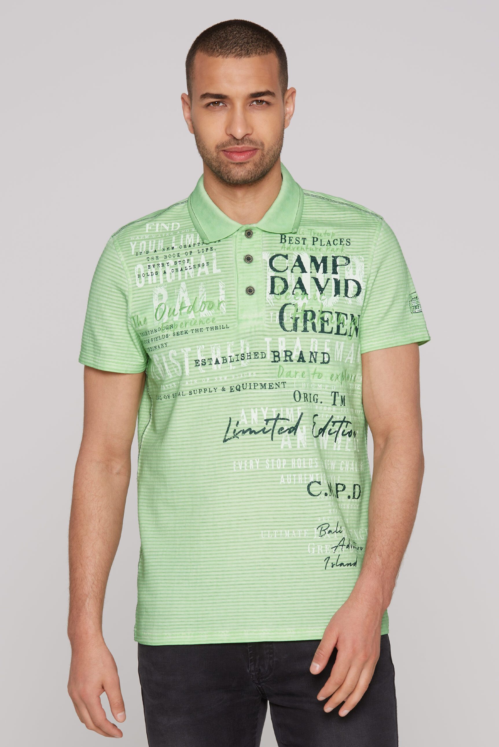 CAMP DAVID Poloshirt, aus Baumwolle günstig online kaufen