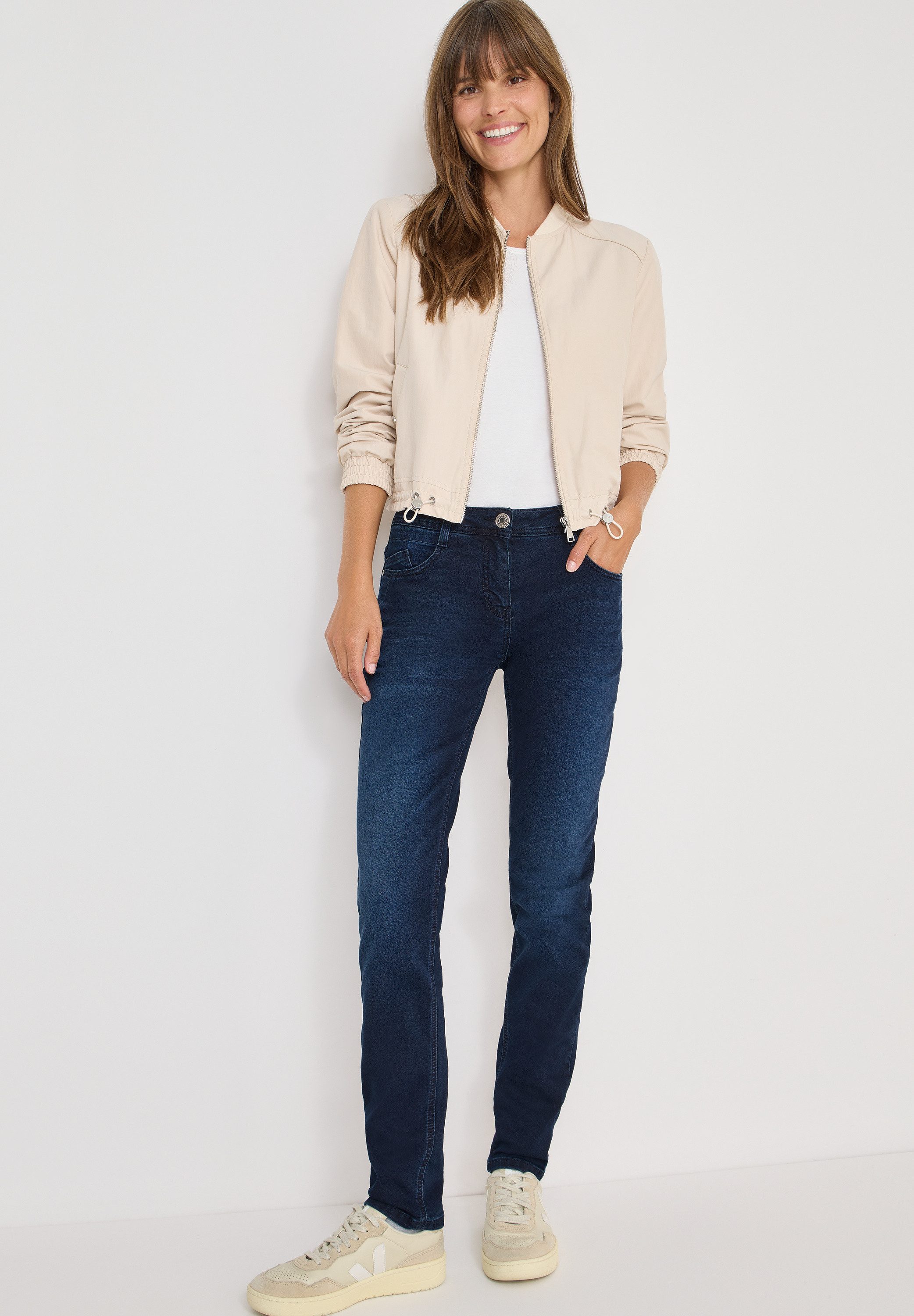CECIL Slim-fit-Jeans 5-Pocket-Style