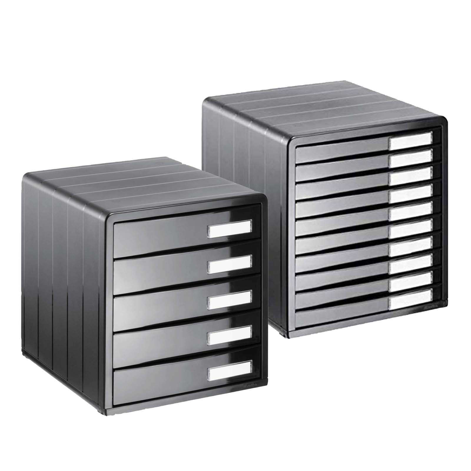 ROTHO Schubladenbox, (Büroboxenset, zwei Schubladenboxen)