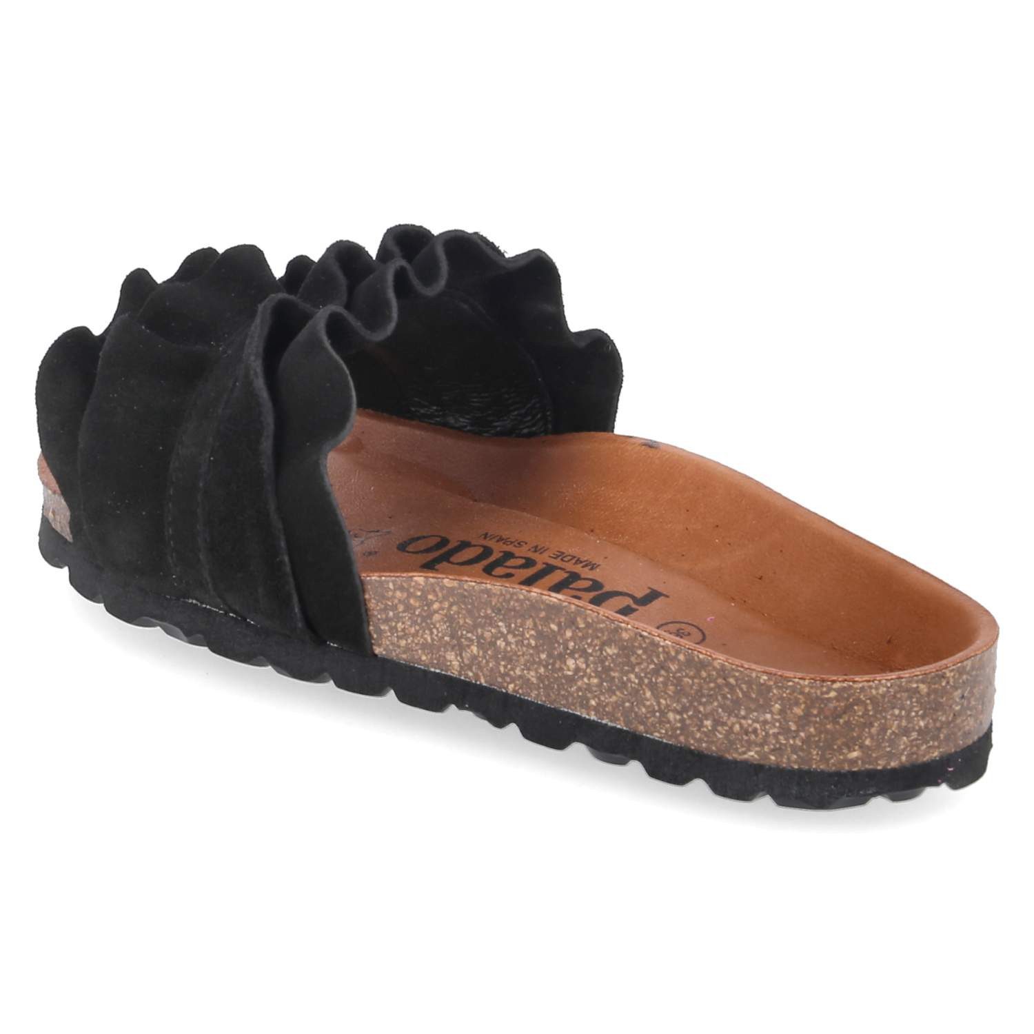 Palado Palado PALA-251-781050-02 Damen Rauleder black Pantolette
