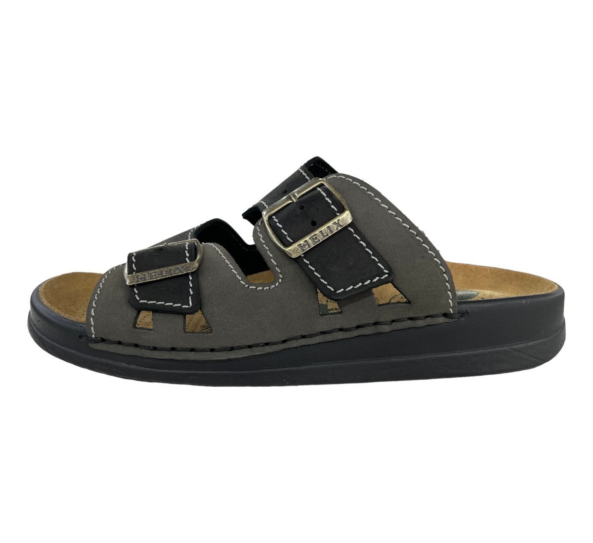 Helix Helix Herren Magic-Point Pantolette 54011-55 schwarz/grafit Clog