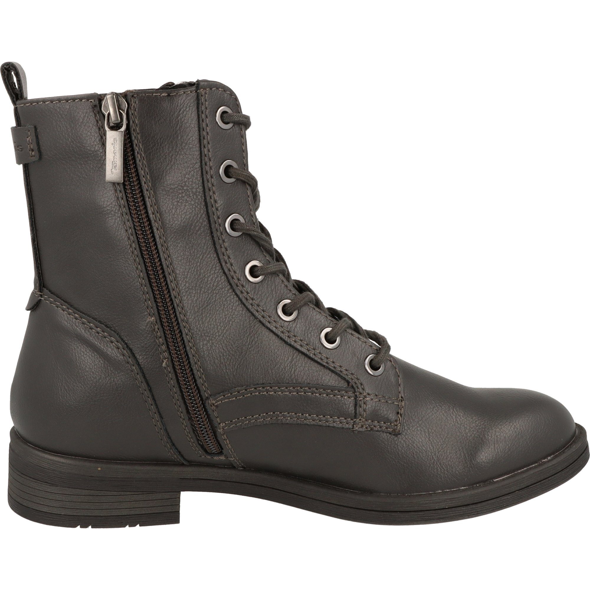 Boots Dark 219 Grey Dunkelgrau Schuhe Damen Tamaris Stiefelette 11-25107-29 Stiefelette