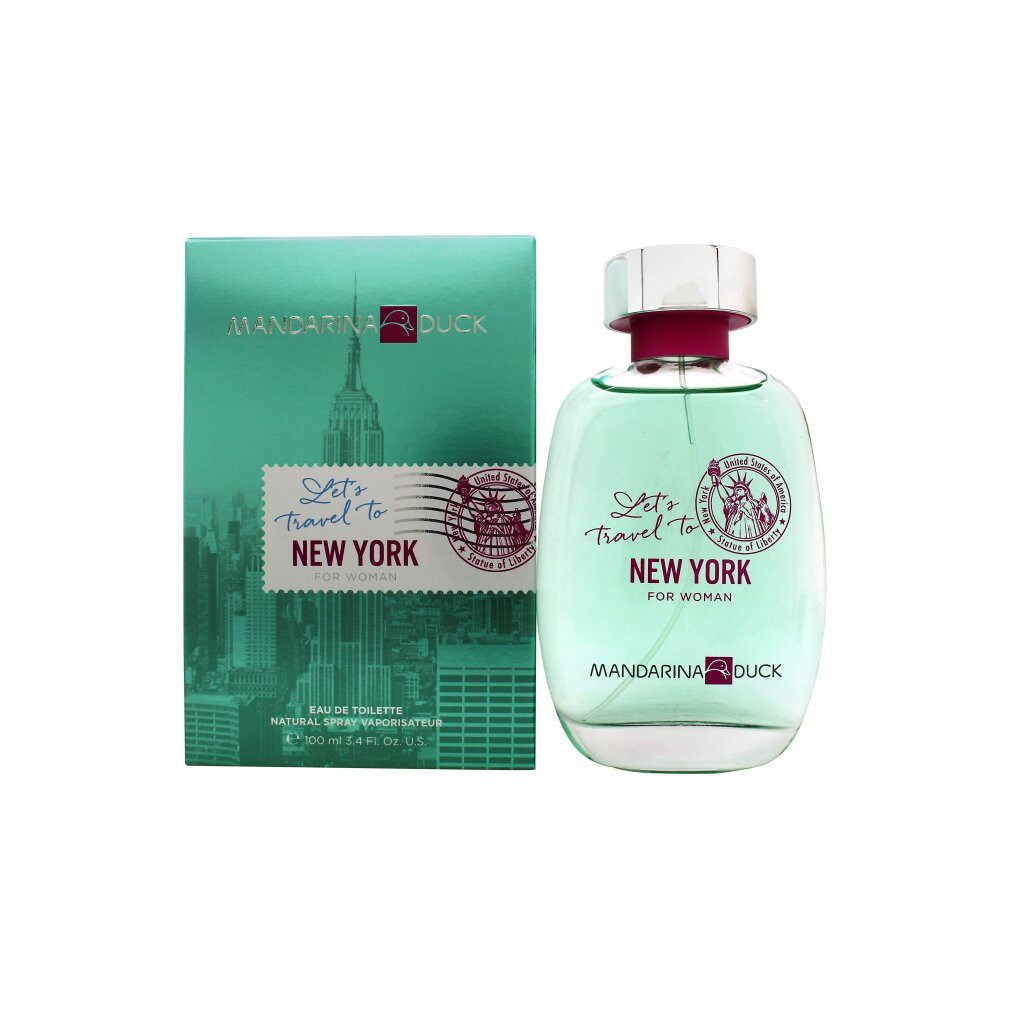 Mandarina Duck Eau de Toilette Let's Travel To New York For Woman EdT Spray
