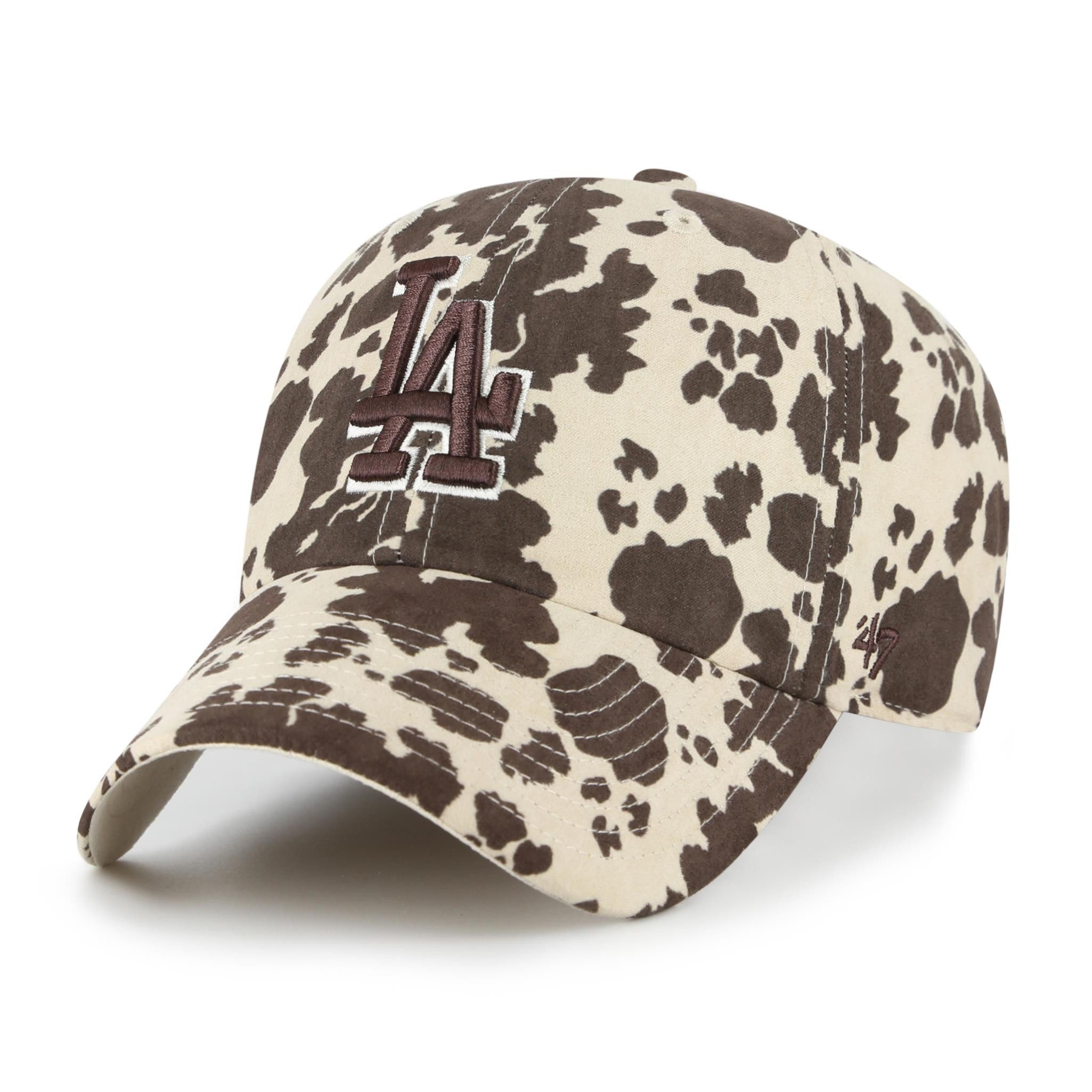 '47 Brand '47 Brand Baseball Cap '47 Brand MLB Cap Los Angeles Dodgers BESSIE '47 Clean Up (Basecap, Basecap, Clean Up Cap) Kuhfell Muster