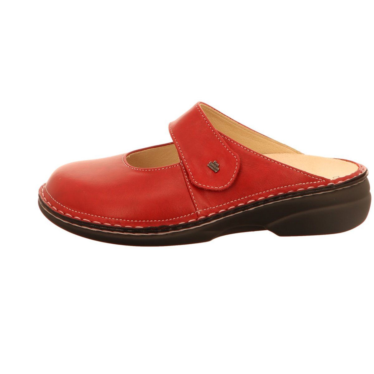 Pantoletten für Damen in rot Pantolette