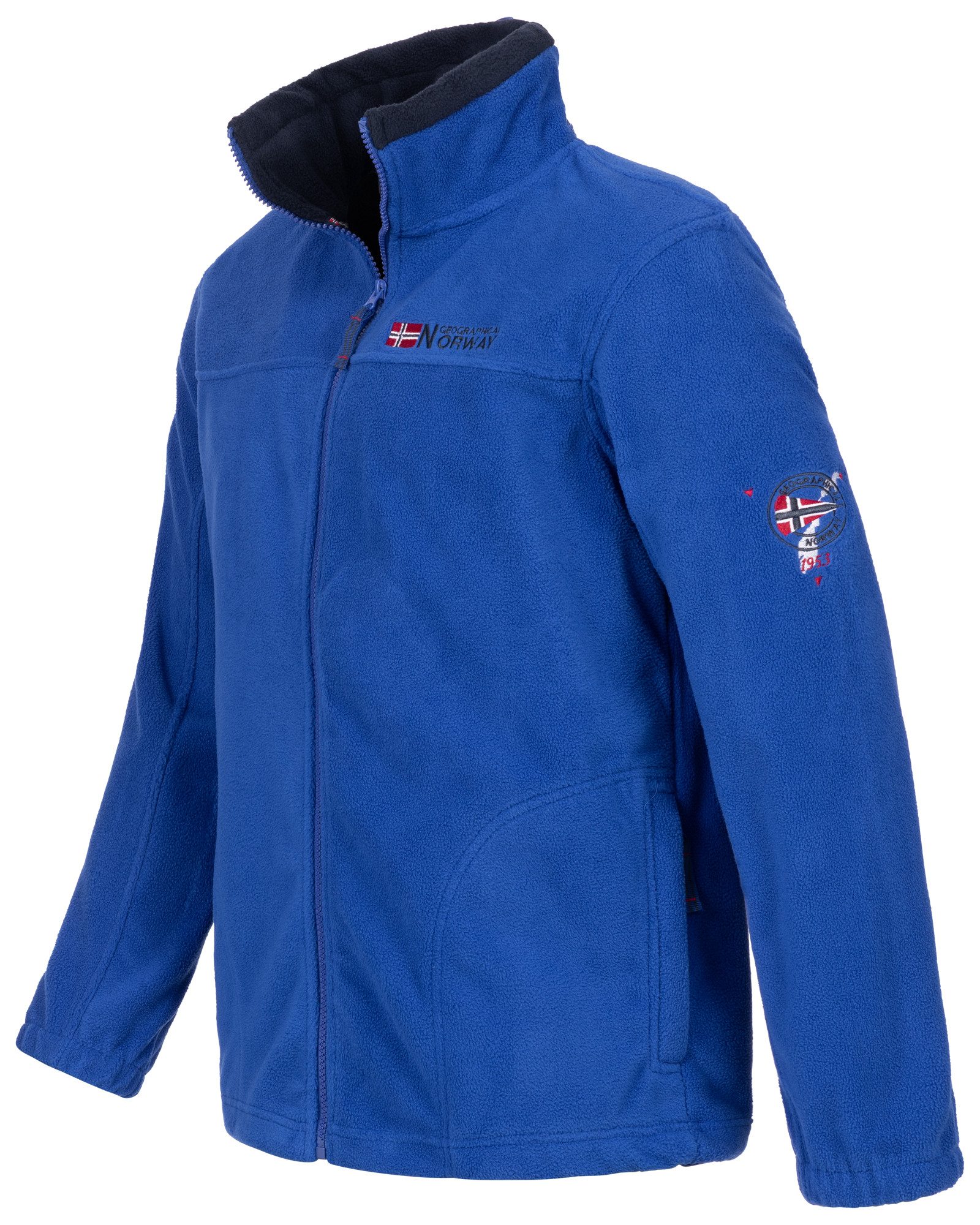 Geographical Norway Fleecejacke Herren Übergangsjacke Polar Fleece Jacke Sweat Jacke Outdoor Frühling