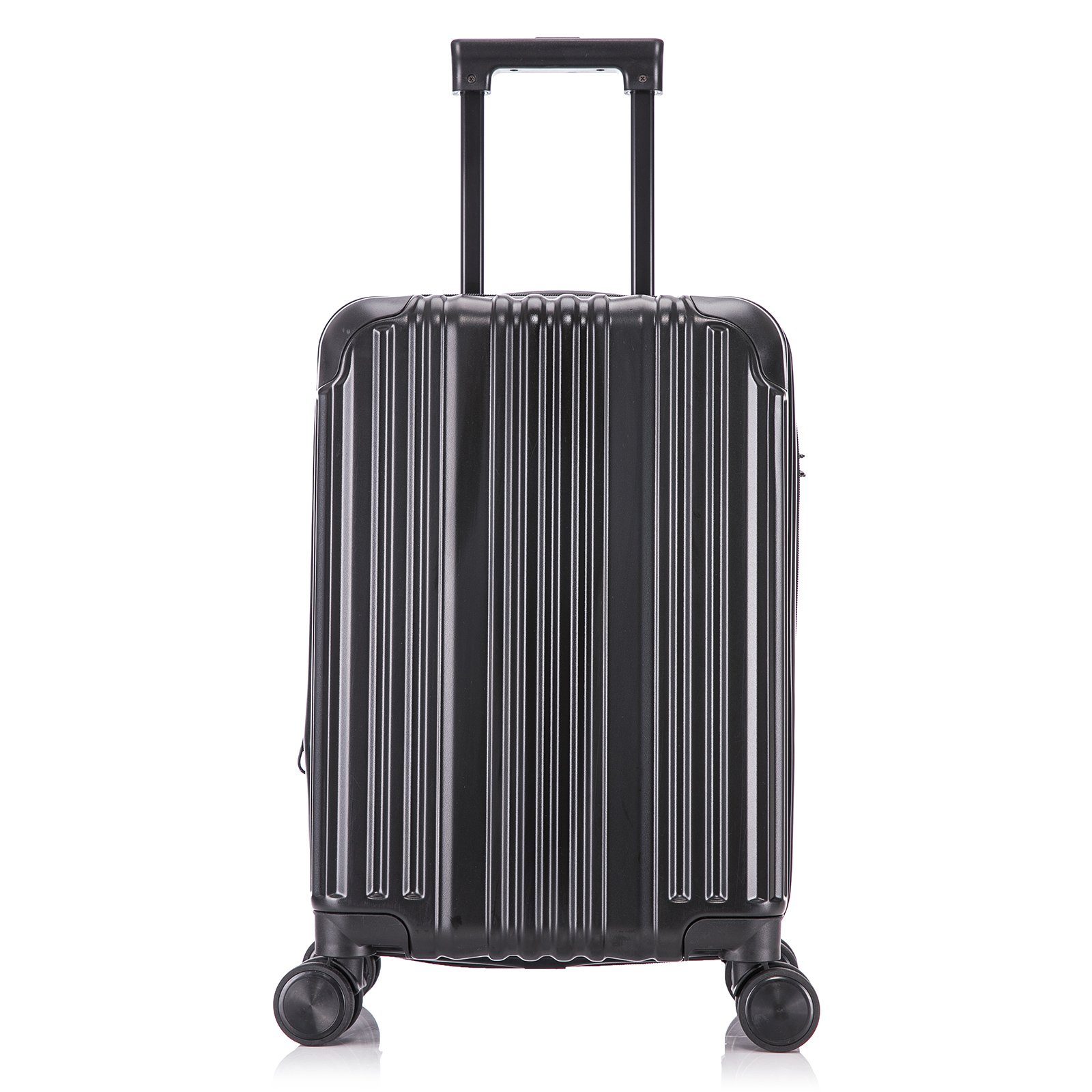 interGo Hartschalen-Trolley Reisekoffer mit 4 Rollen günstig online kaufen