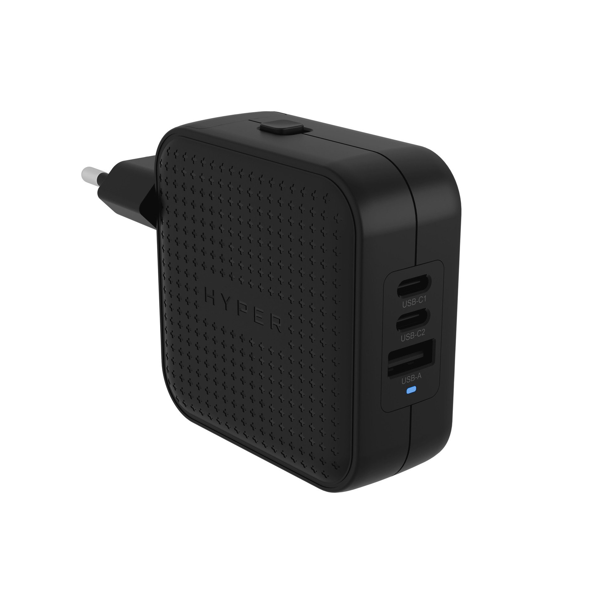 Targus HyperJuice 70W GaN Travel Charger 2x USB-C + 1x USB-A Schnelllade-Gerät