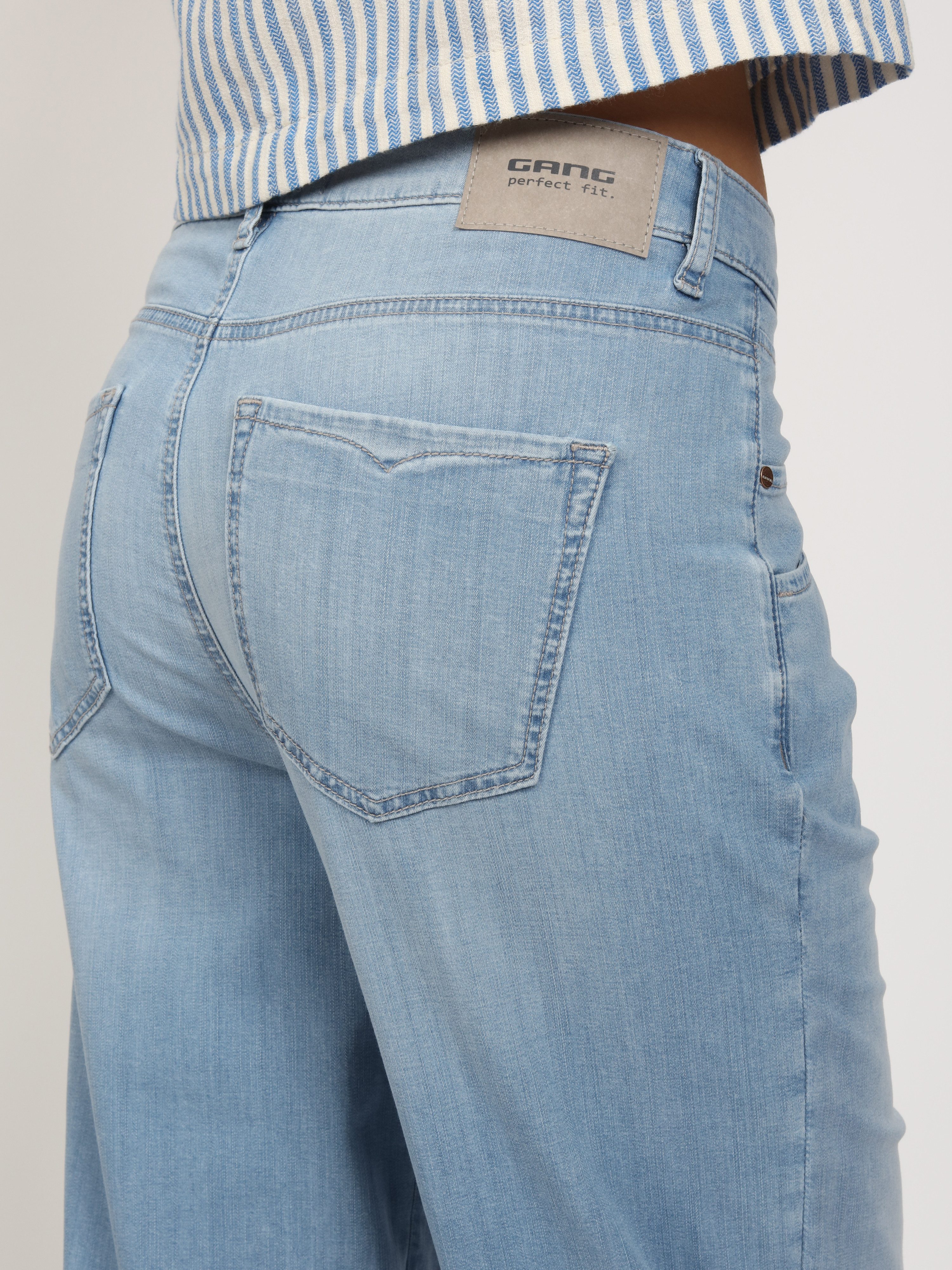 GANG High-waist-Jeans 94IVY mit hohem Stretch-Anteil, O-Shape