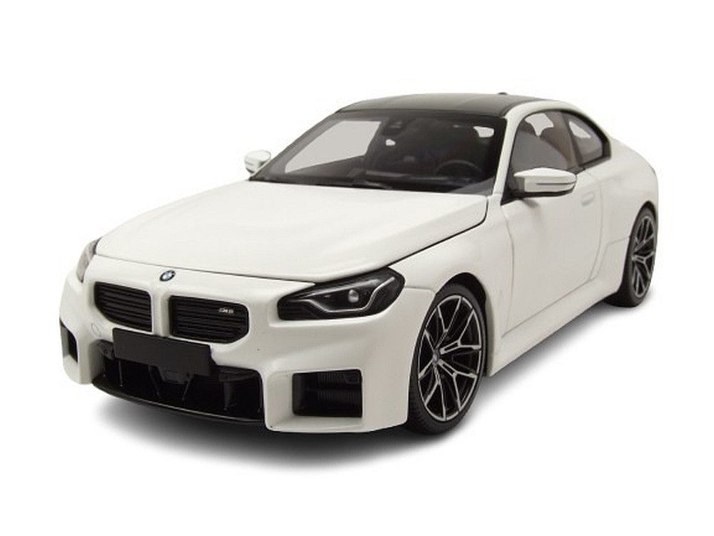 Modellauto BMW M2 2023 weiß Modellauto 1:18 Minichamps