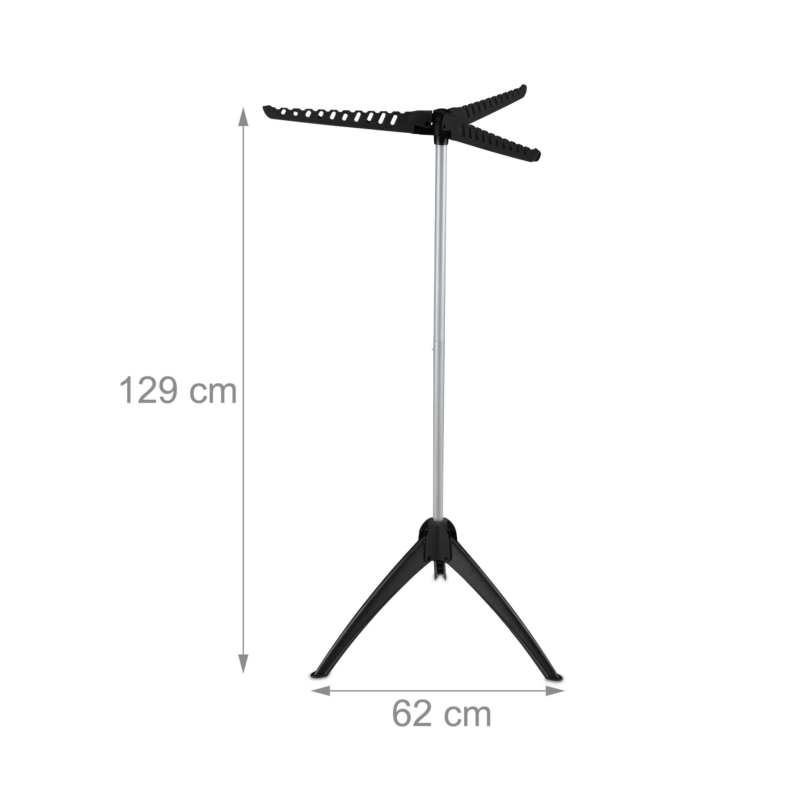 relaxdays Wäschespinne Bügelwäscheständer klappbar