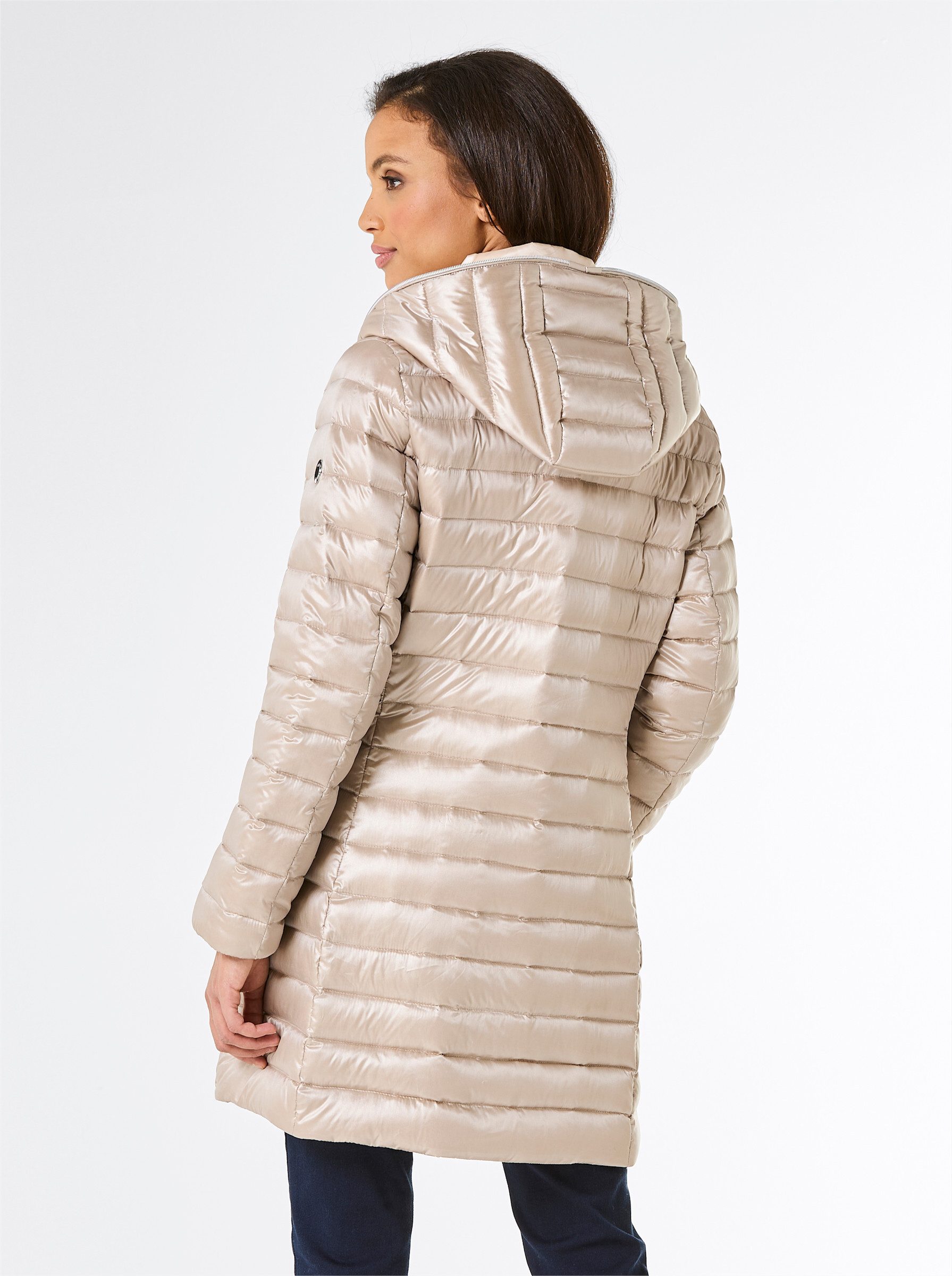 creation L Allwetterjacke Daunen-Steppjacke Langarm