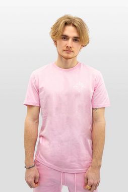 TheHeartFam T-Shirt Nachhaltiges Bio-Baumwolle T-Shirt Hell Pink Classic Herren Frauen (1-tlg) Hergestellt in Portugal / Familienunternehmen