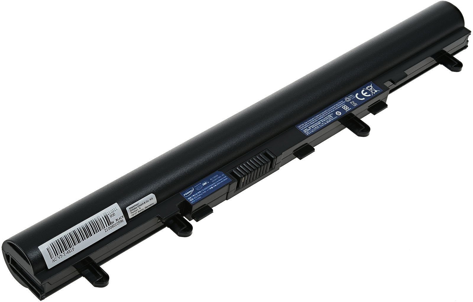 Powery Akku für Acer Typ KT.00407.001 Laptop-Akku 2600 mAh (14.8 V)