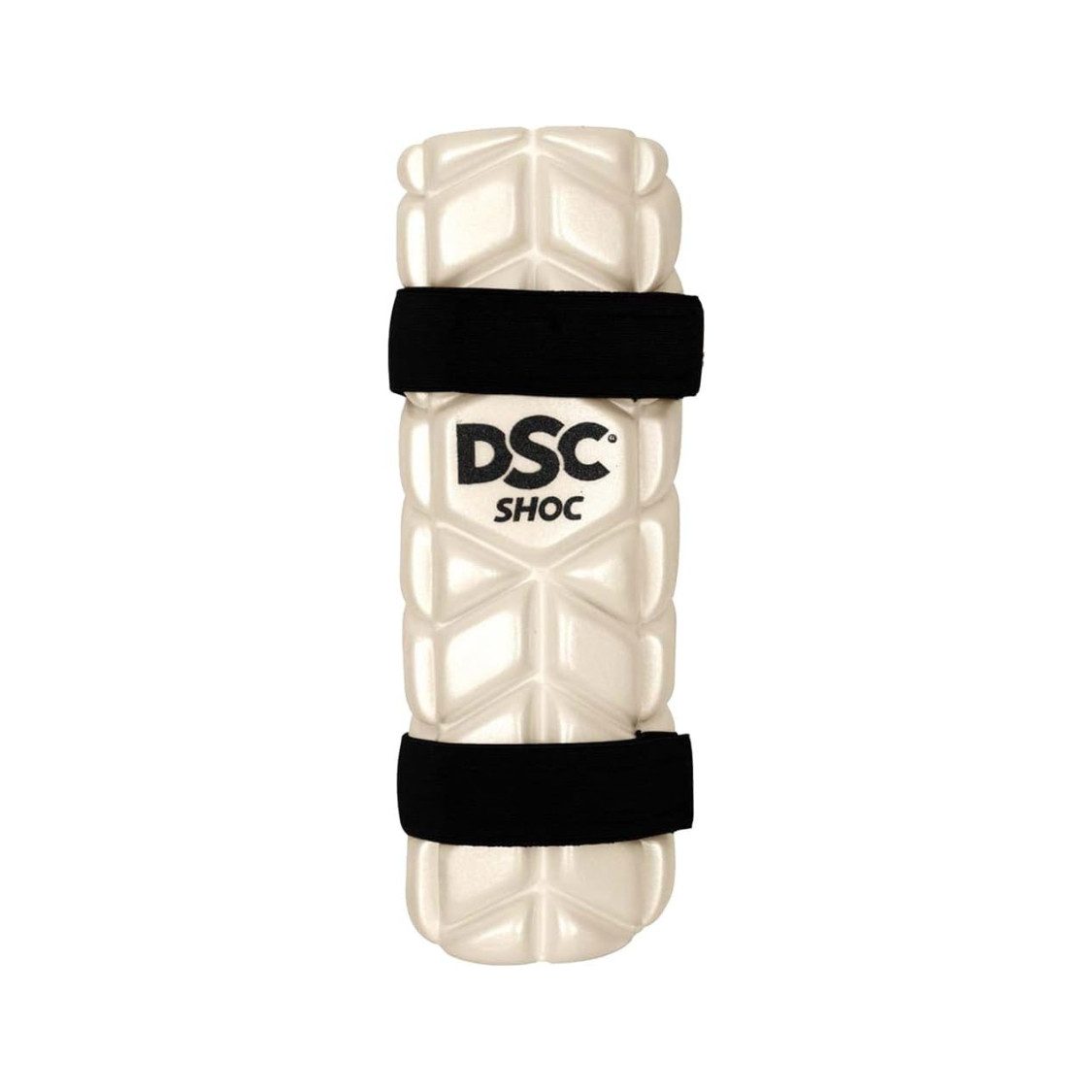 Endless Protektoren-Set DSC Intense Shoc Cricket Arm Guard für Jugendspieler (Cricket Arm Guard, 1-teilig, Größe Youth, Weiß), PVC-Außenmaterial, Schaumstoffpolsterung