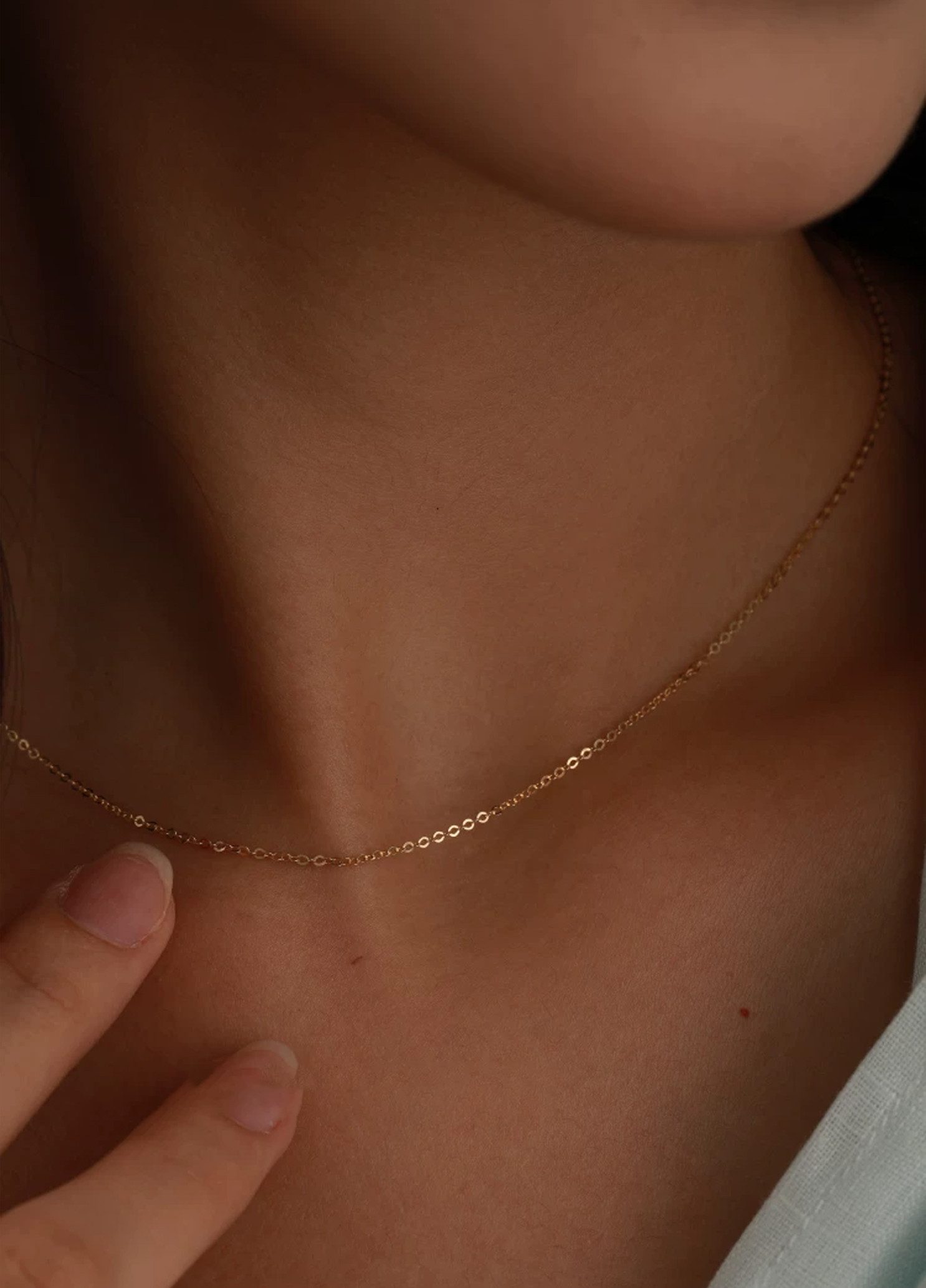 GOLDEN Kette ohne Anhänger Feine Kette günstig online kaufen